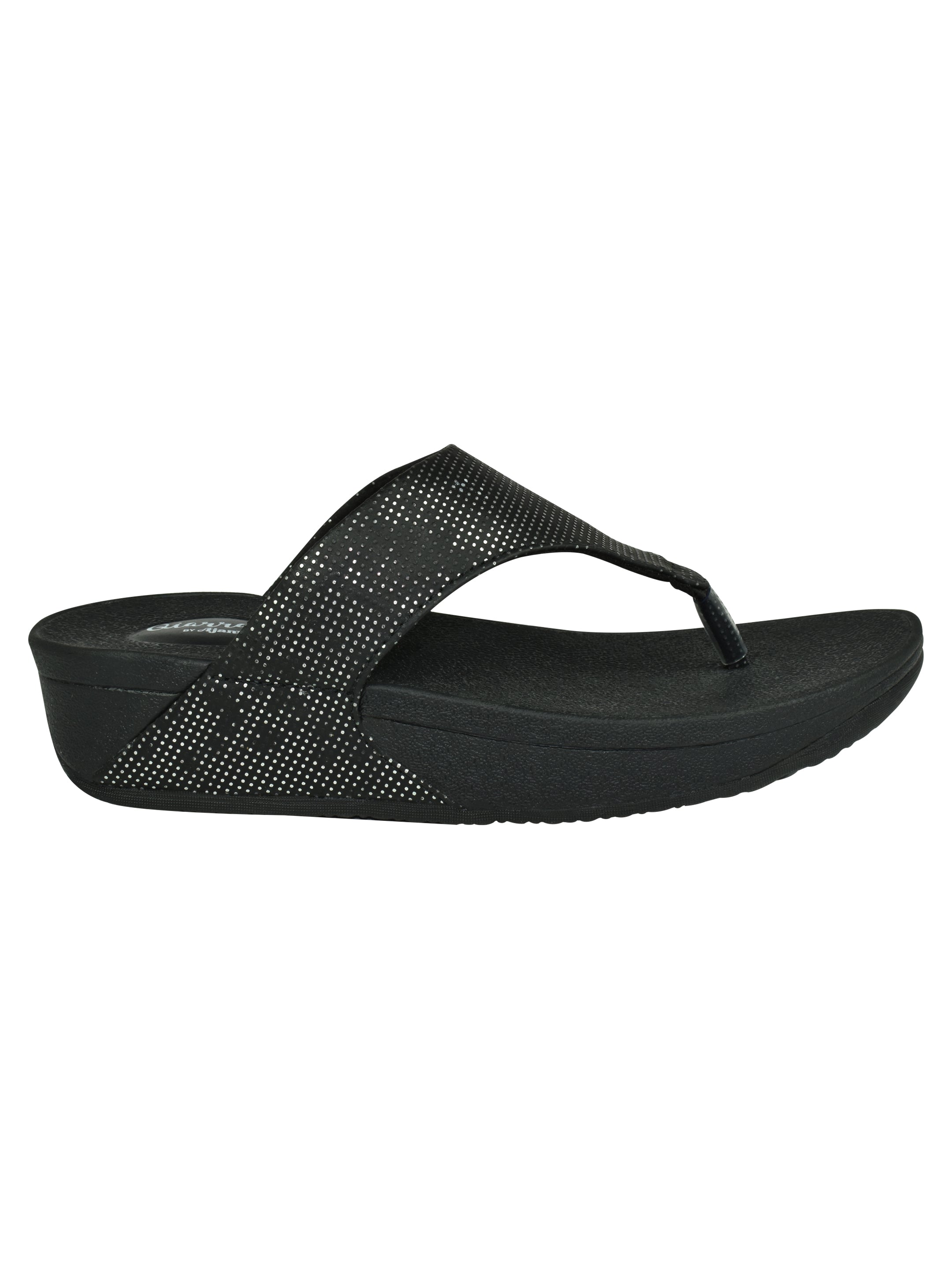 AJANTA Embellished Open Toe Casual Sandal | T-Strap Flats Sandal For Women BL1558