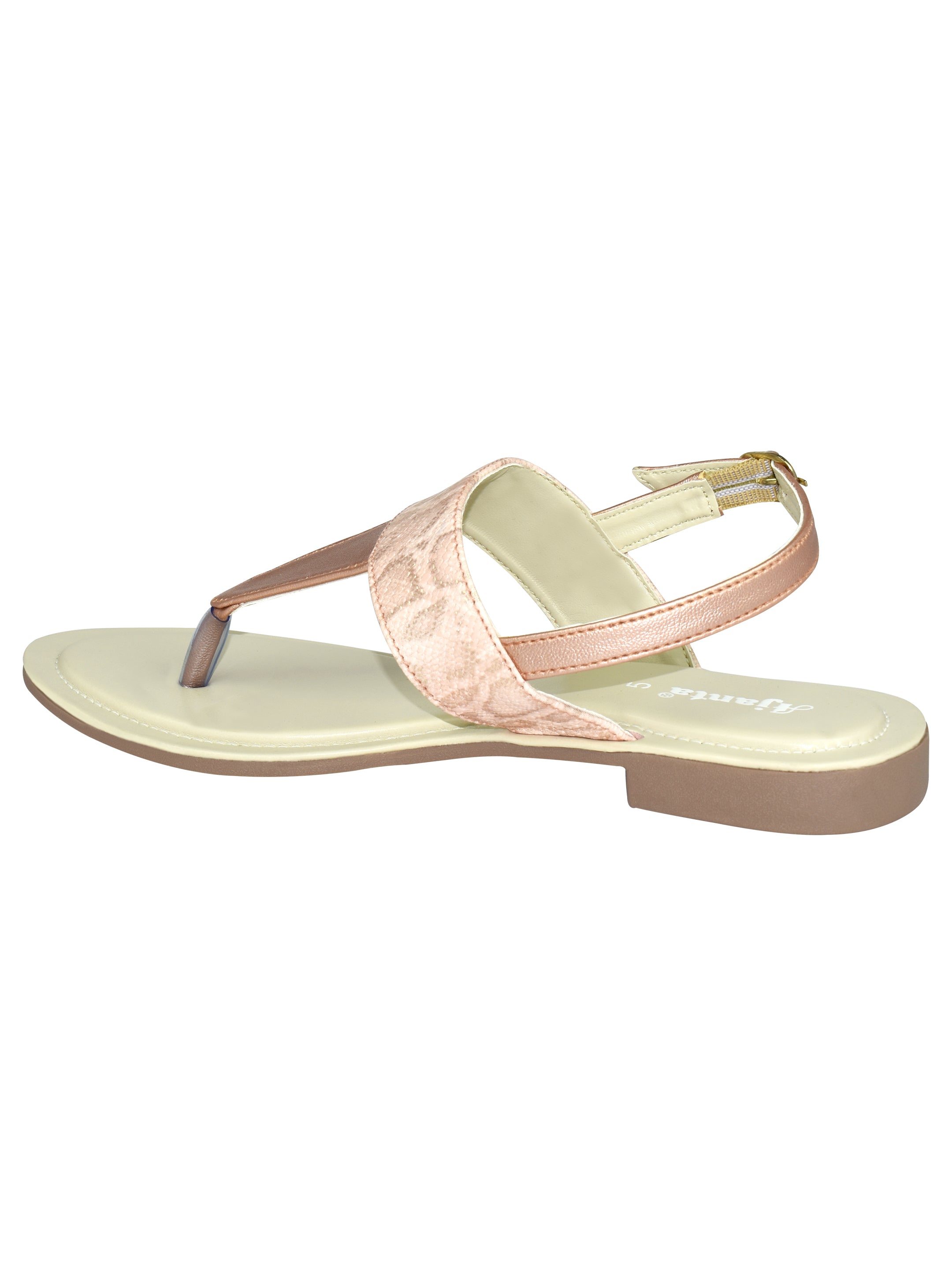 Ajanta Comfortable flat sandals for women stylish Casual Soft chappal Summer Look with These Flats EL4013
