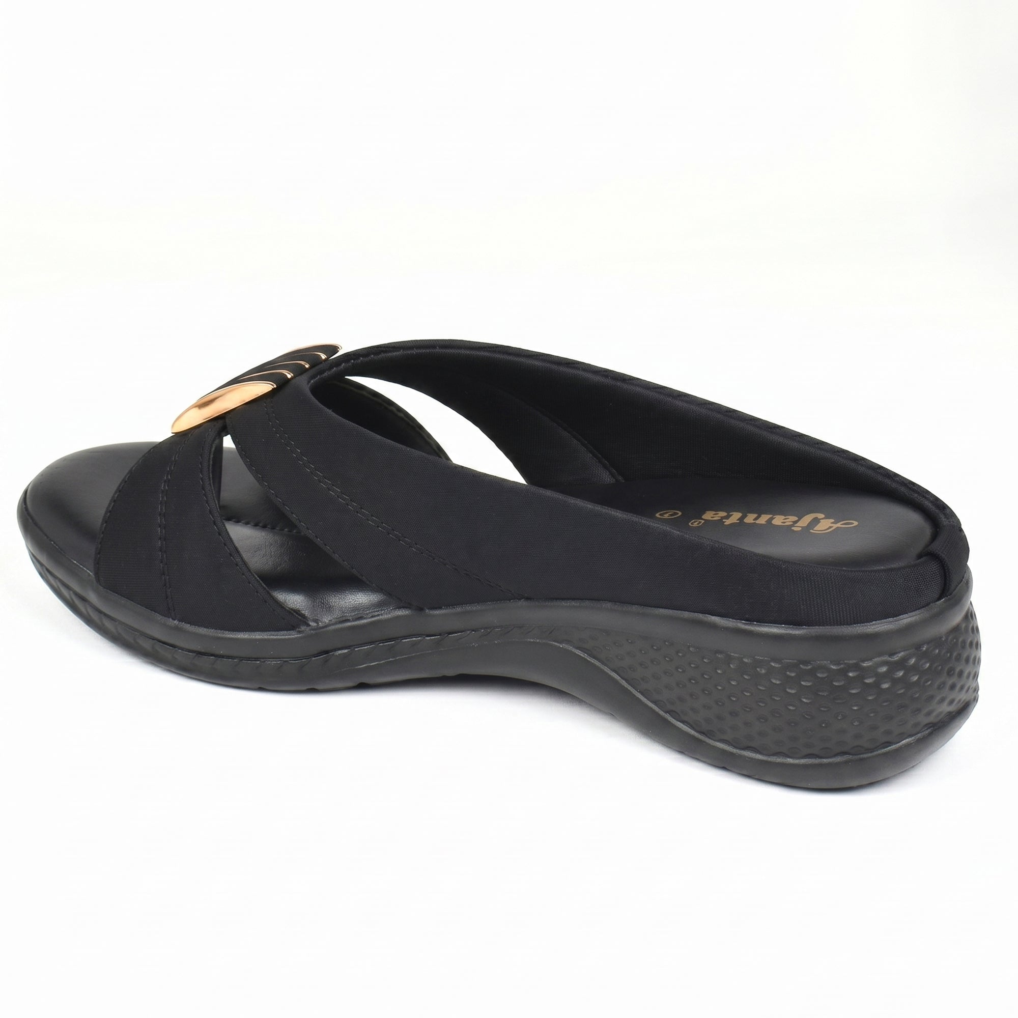 Ajanta Women's PVC Wedge Sandal