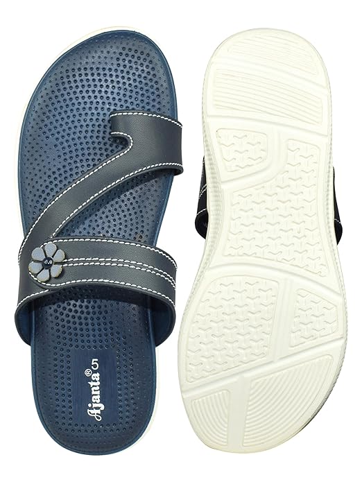 Ajanta Women’s One-Toe Flat Sandals for Lightweight Daily Comfort