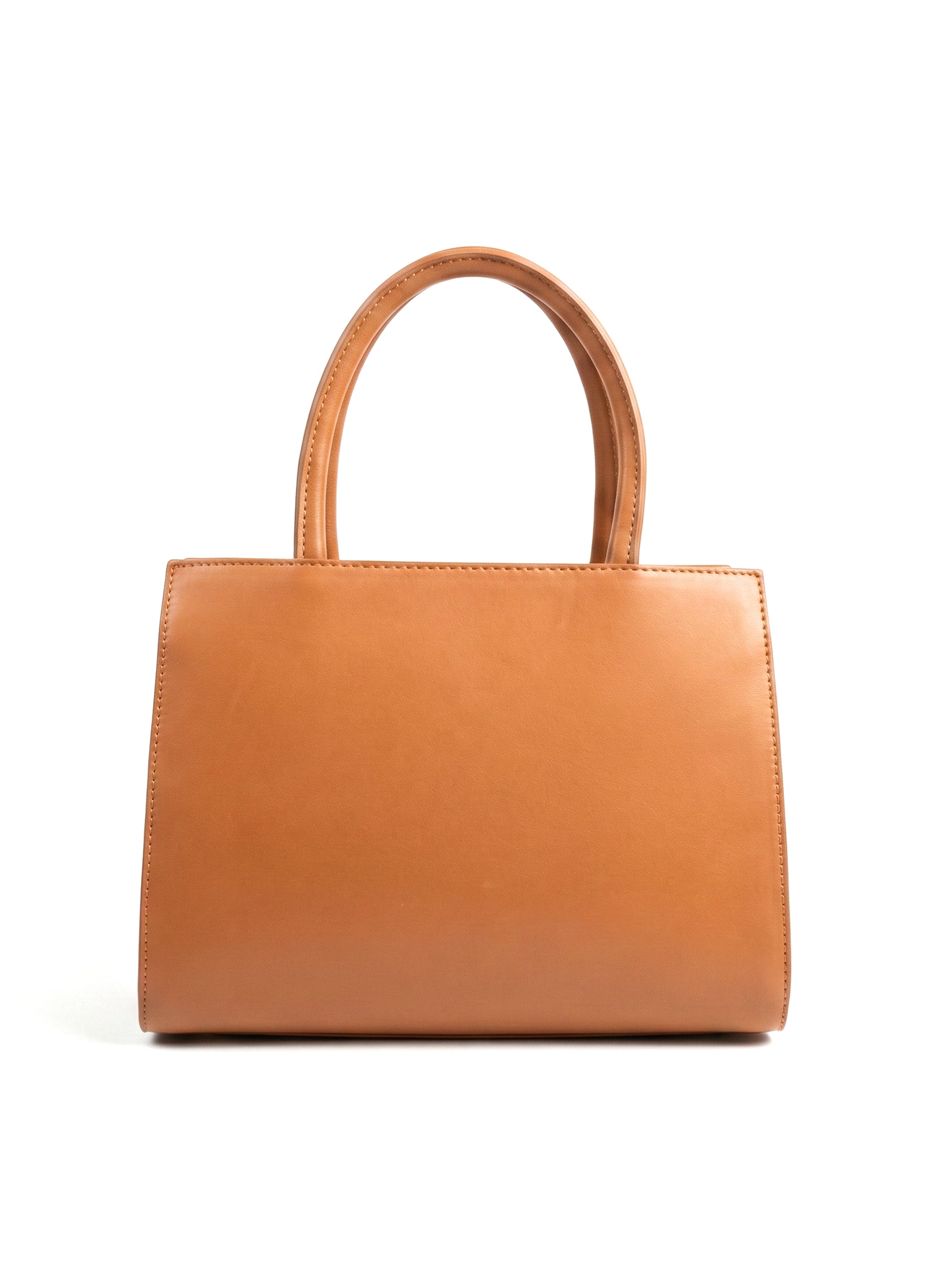 Ajanta Women’s Stylish Tan Designer Satchel Handbag with Detachable Sling Strap