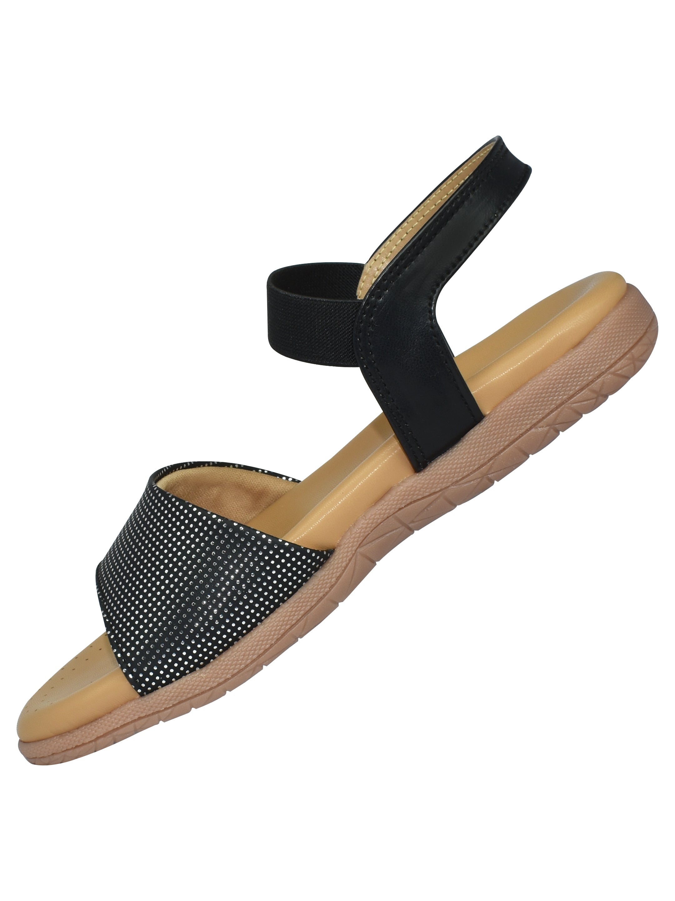Ajanta Women Flat Sandal / Anti-Slip Flat Sandals / Chic, Comfortable, and Safe for Daily Use EL4005