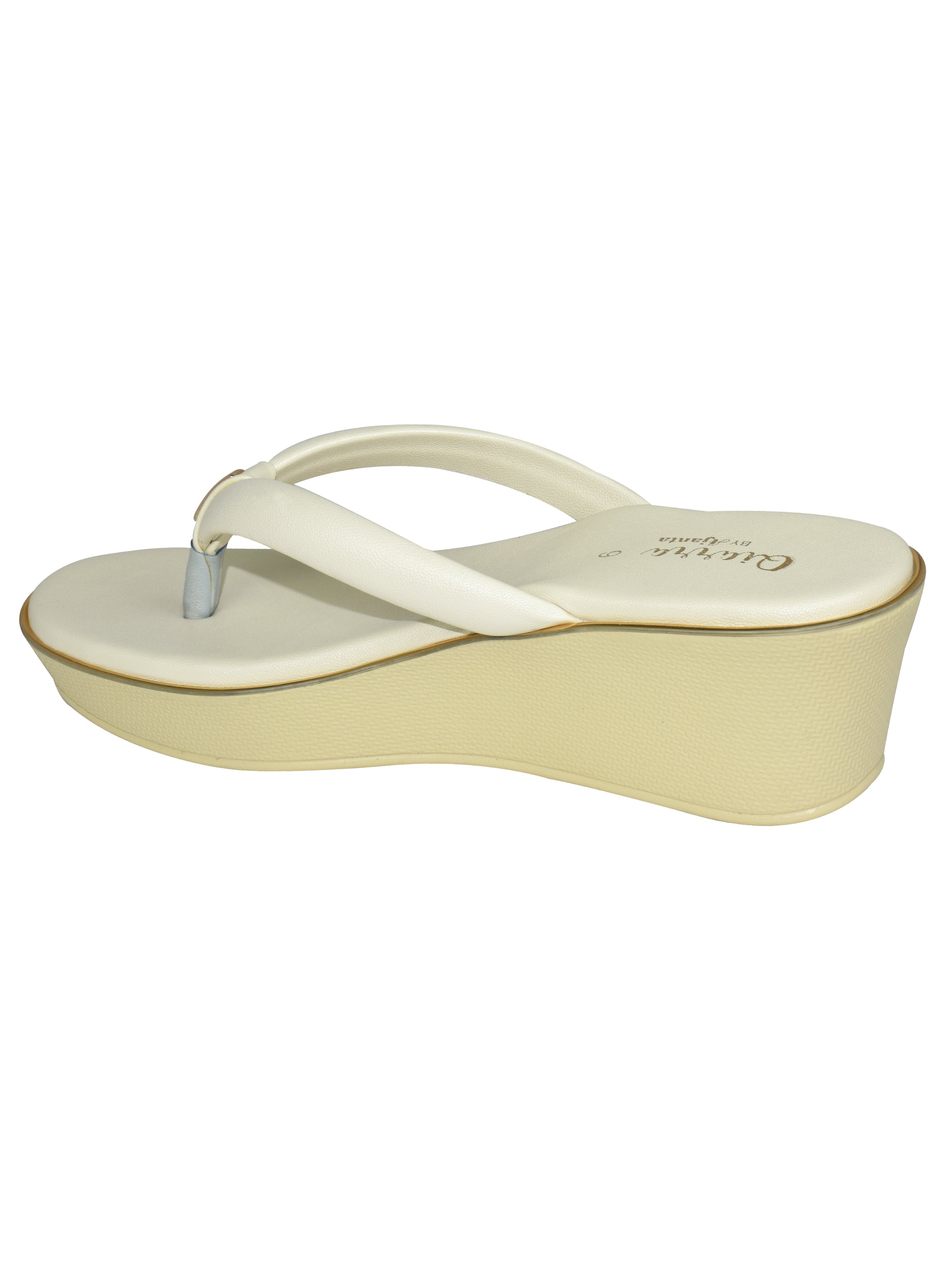 AJANTA Black Platform Sandals for Women with Heels – Fashionable, Lightweight,Trendy Open-Toe Heels for Casual & Evening Wear BL1587