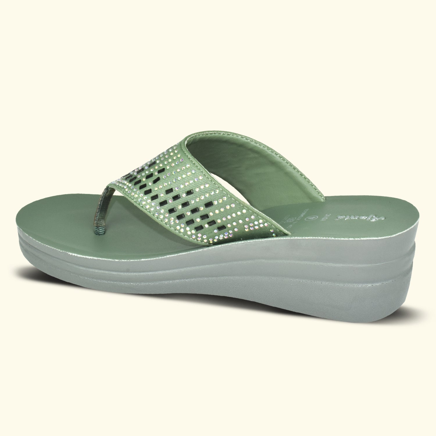 AJANTA Women Slipper| Casual Floaters |Home Use |Daliy-Wear|Anti Slip Outdoor Slipper For Women EL1024