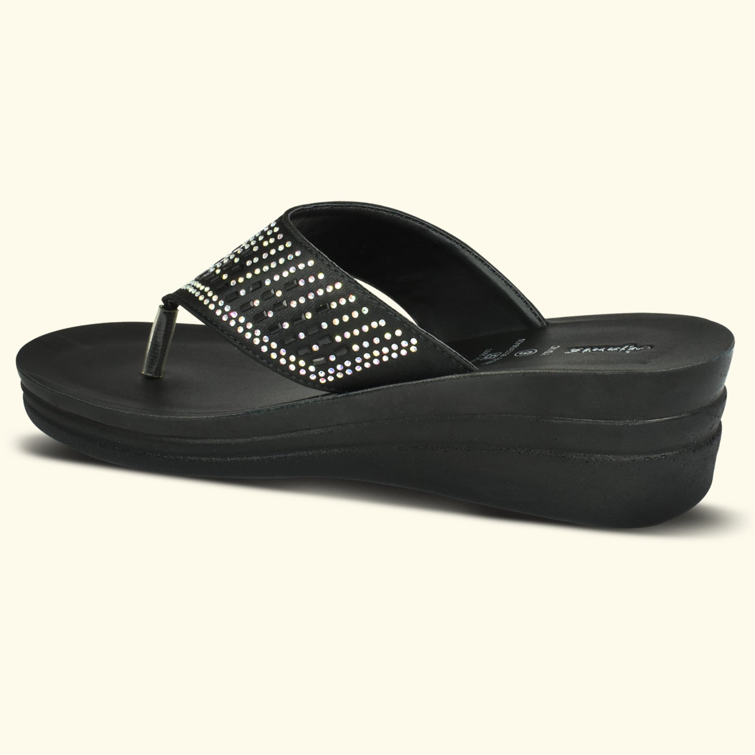 AJANTA Comfortable Flat Fashion Slip-on Slipper for Women,Chappal for Women & Girls EL1023