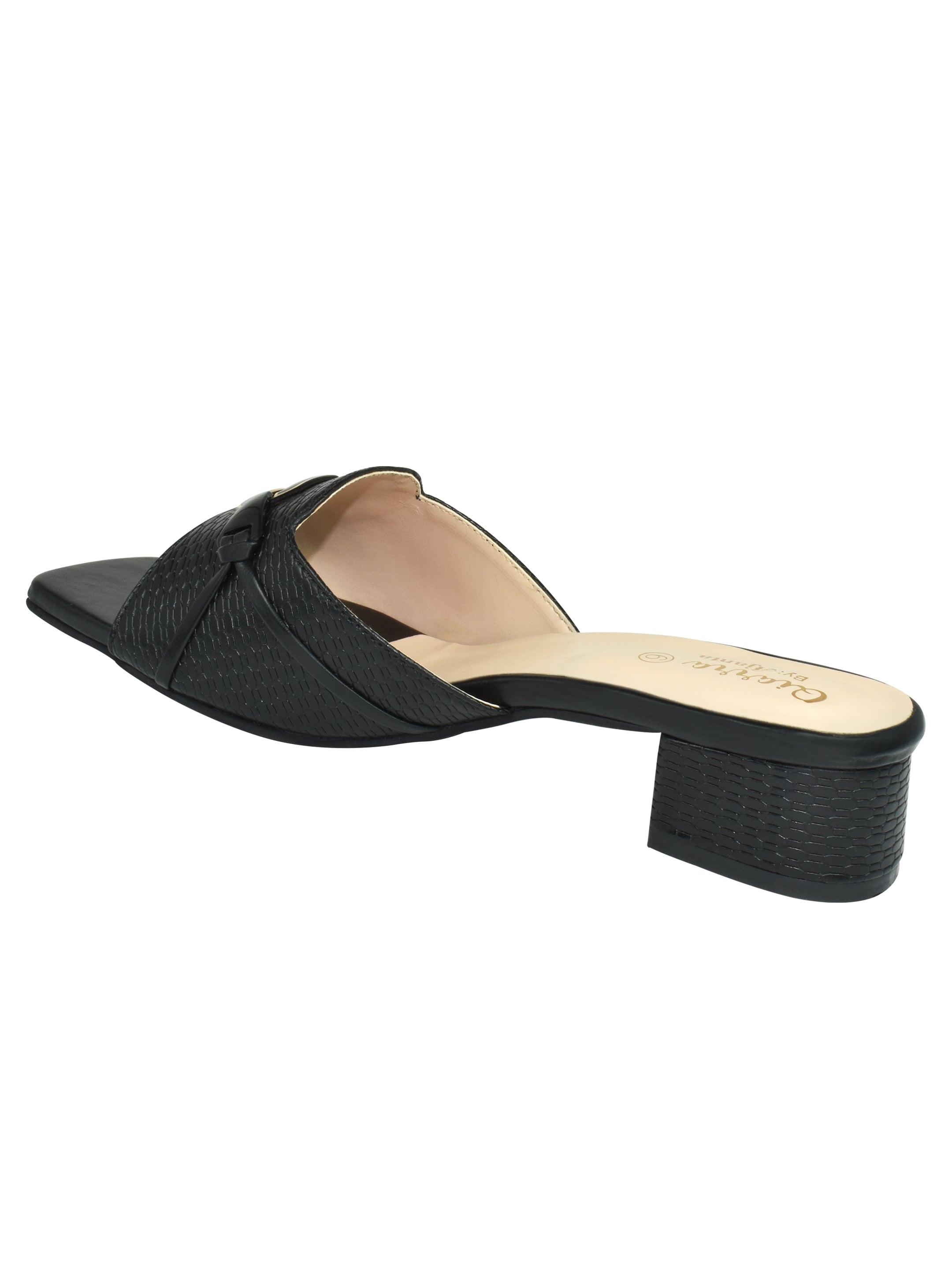 Ajanta Slip On Sandal for women / Perfect for Casual, Office & Occasion Wear / Comfortable Slip-On Heel Sandals EL3012