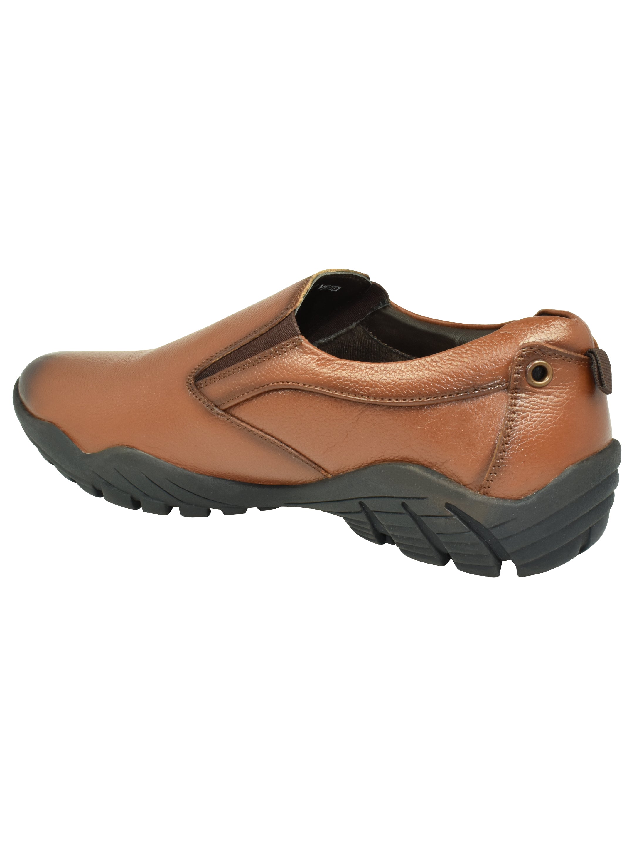 Imperio Tan Genuine Leather Slip-on Cushioned Formal Shoes for Men EG4032