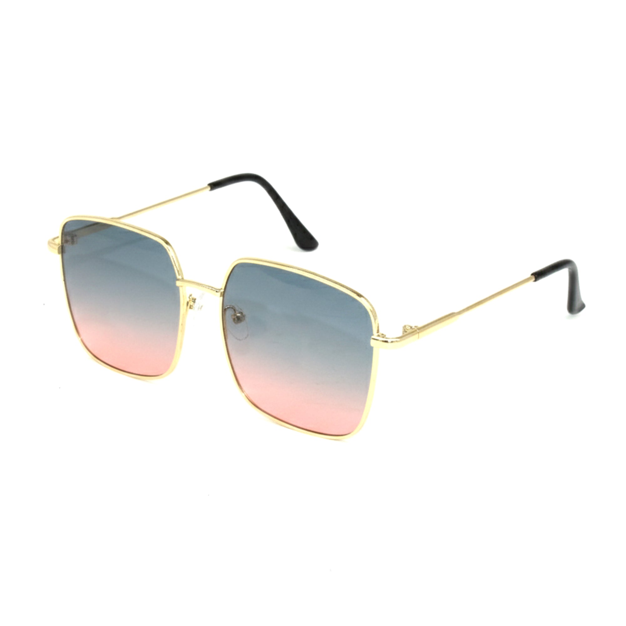 Ajanta Unisex Square Framed Sunglasses Stylish Metal Frame Eyewear