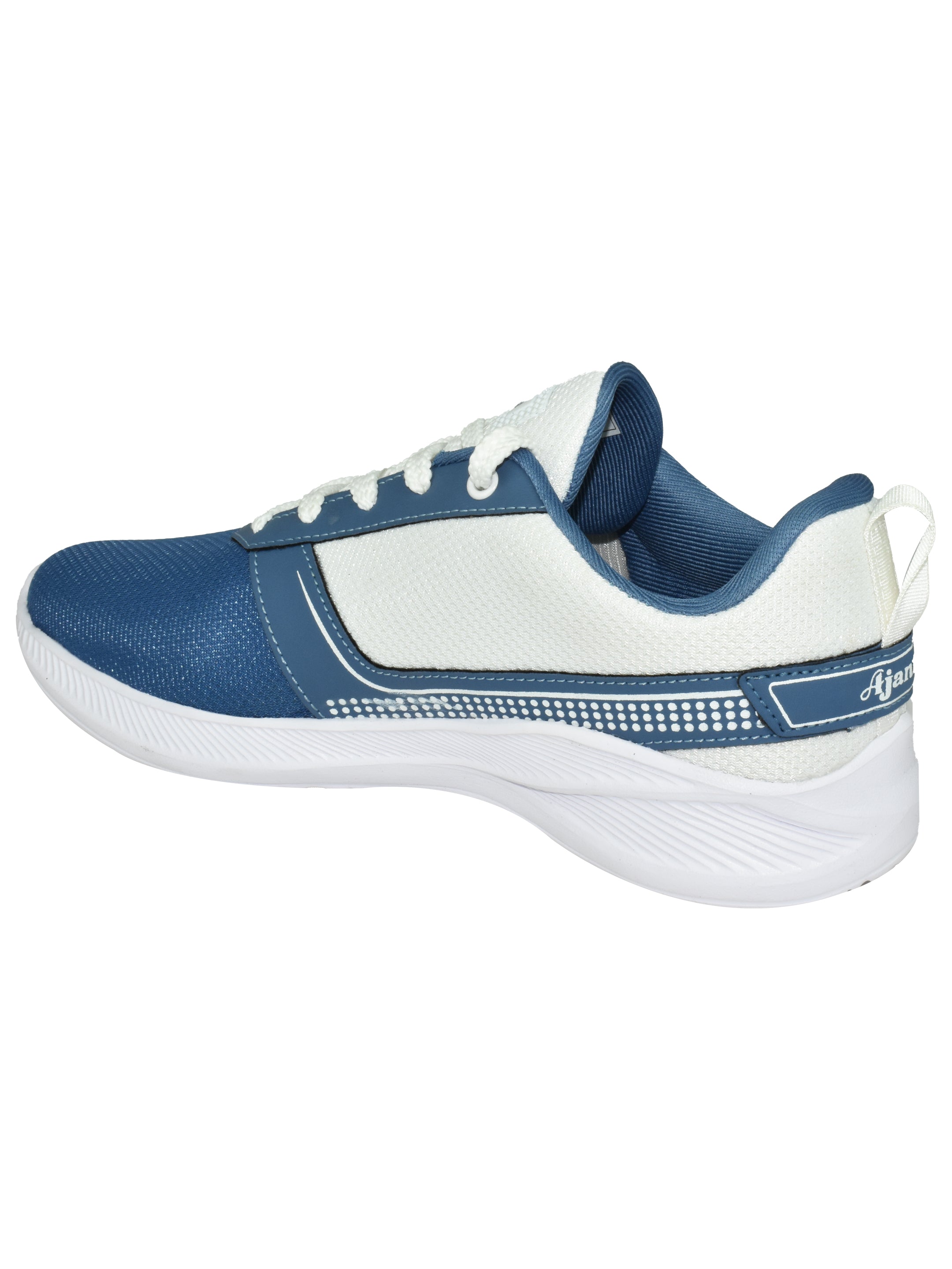 Men’s Blue & White Dual-Color Casual Shoe with Lightweight EVA Cushioning