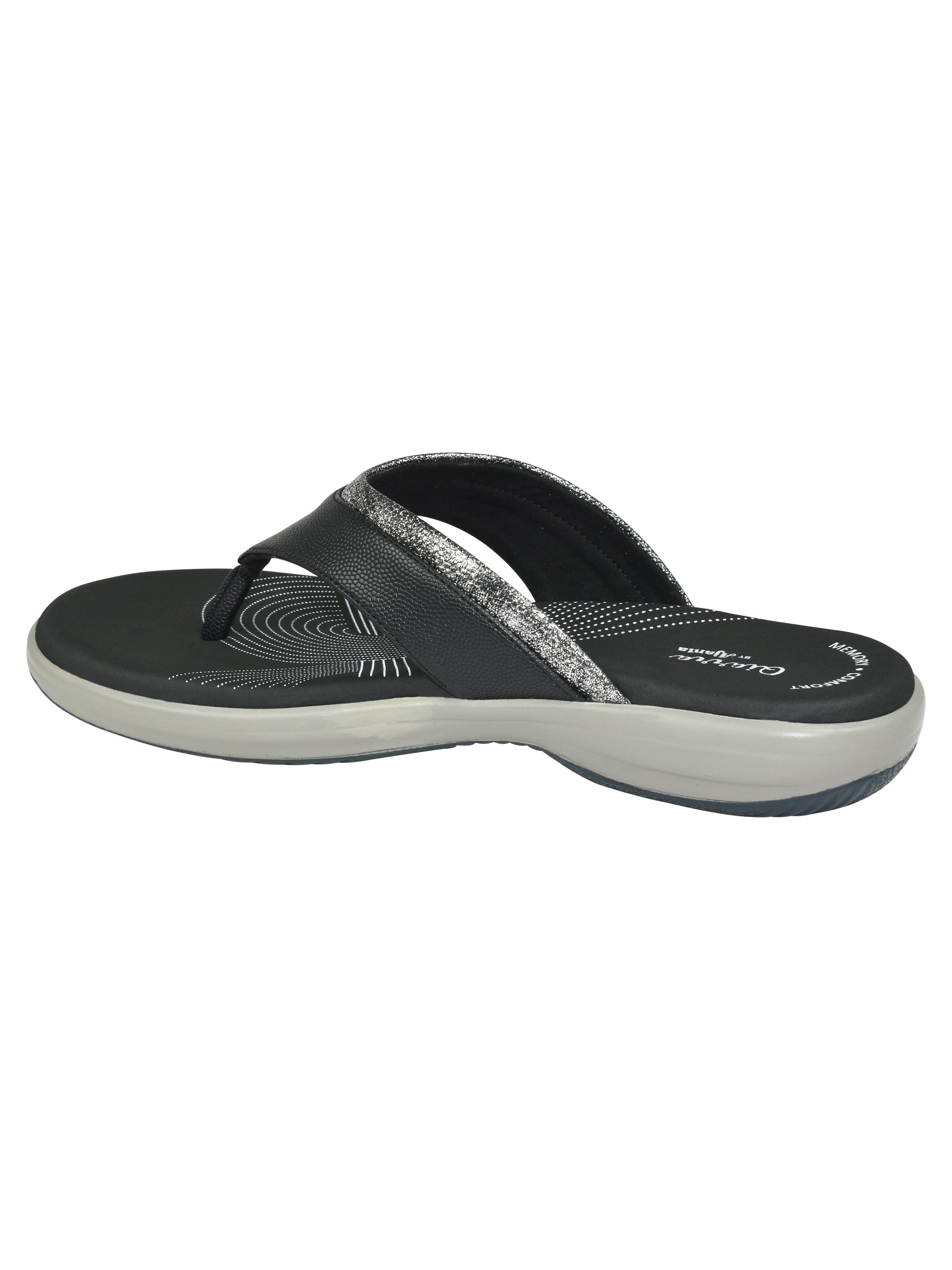 Ajanta Casual Slip on Stylish Flat Sandal for Women & Comfortable Slipper EL1010
