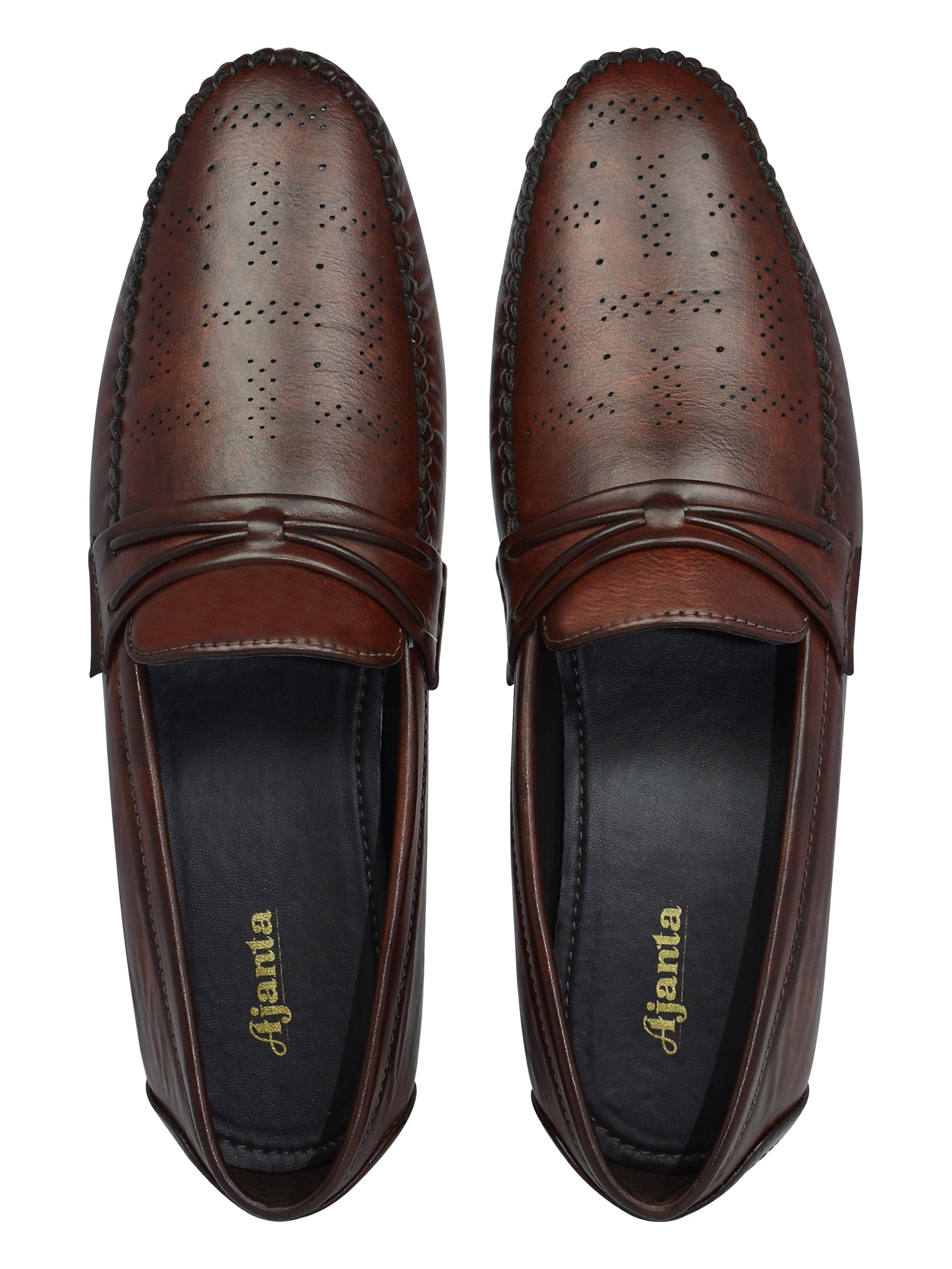 Ajanta Men loafers / Men’s Classic Formal Loafers / Anti-Skid Sole & Stylish Fit EG4001