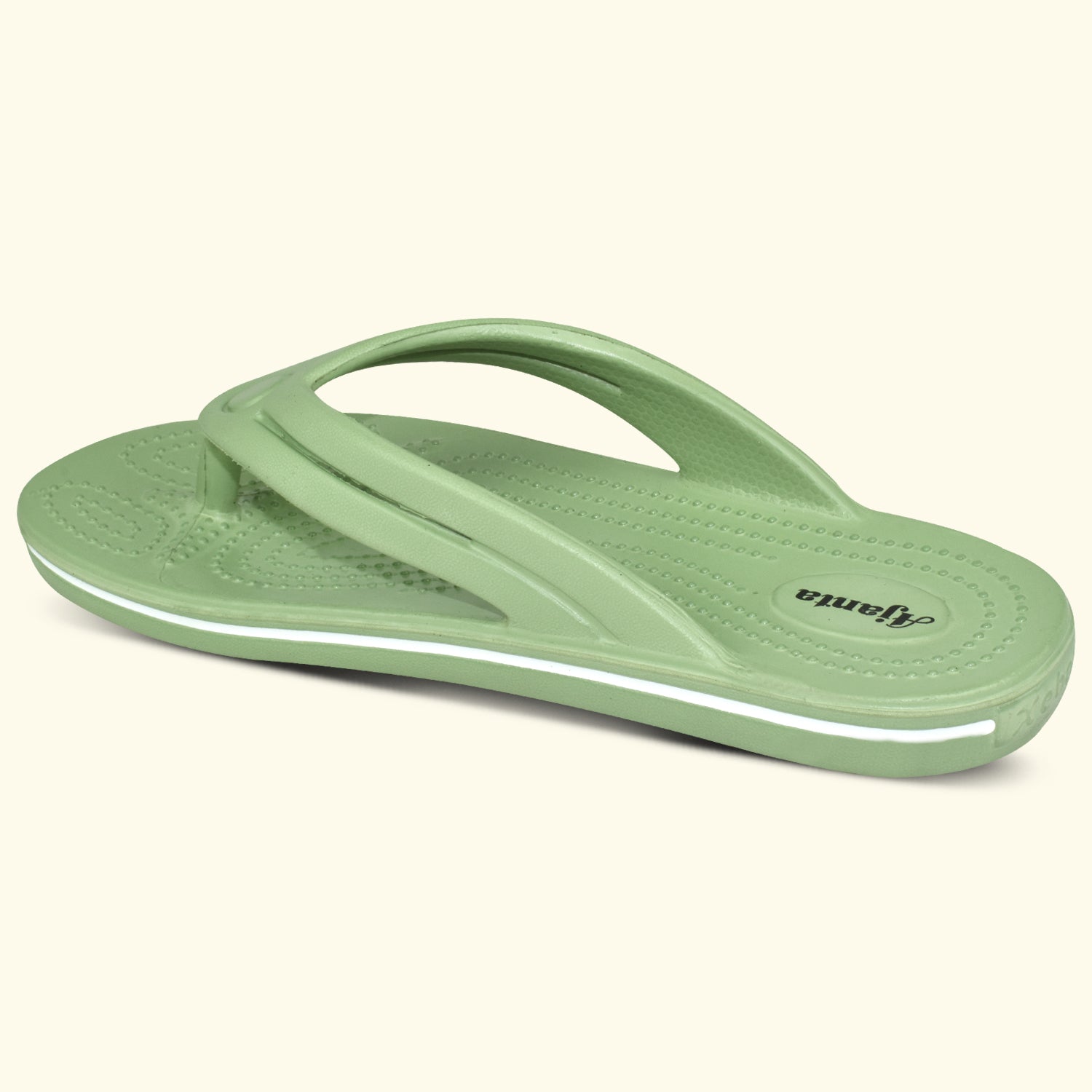 Ajanta Women’s Casual PVC Slip-On Slippers – Lightweight EVA Sole for Everyday Comfort-EL1053