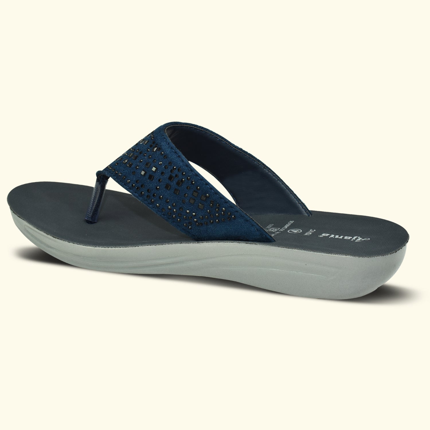 AJANTA Women Sandals |Lightweight & Comfortable | Stylish| Fancy|| Perfect for Casual Outings EL1020
