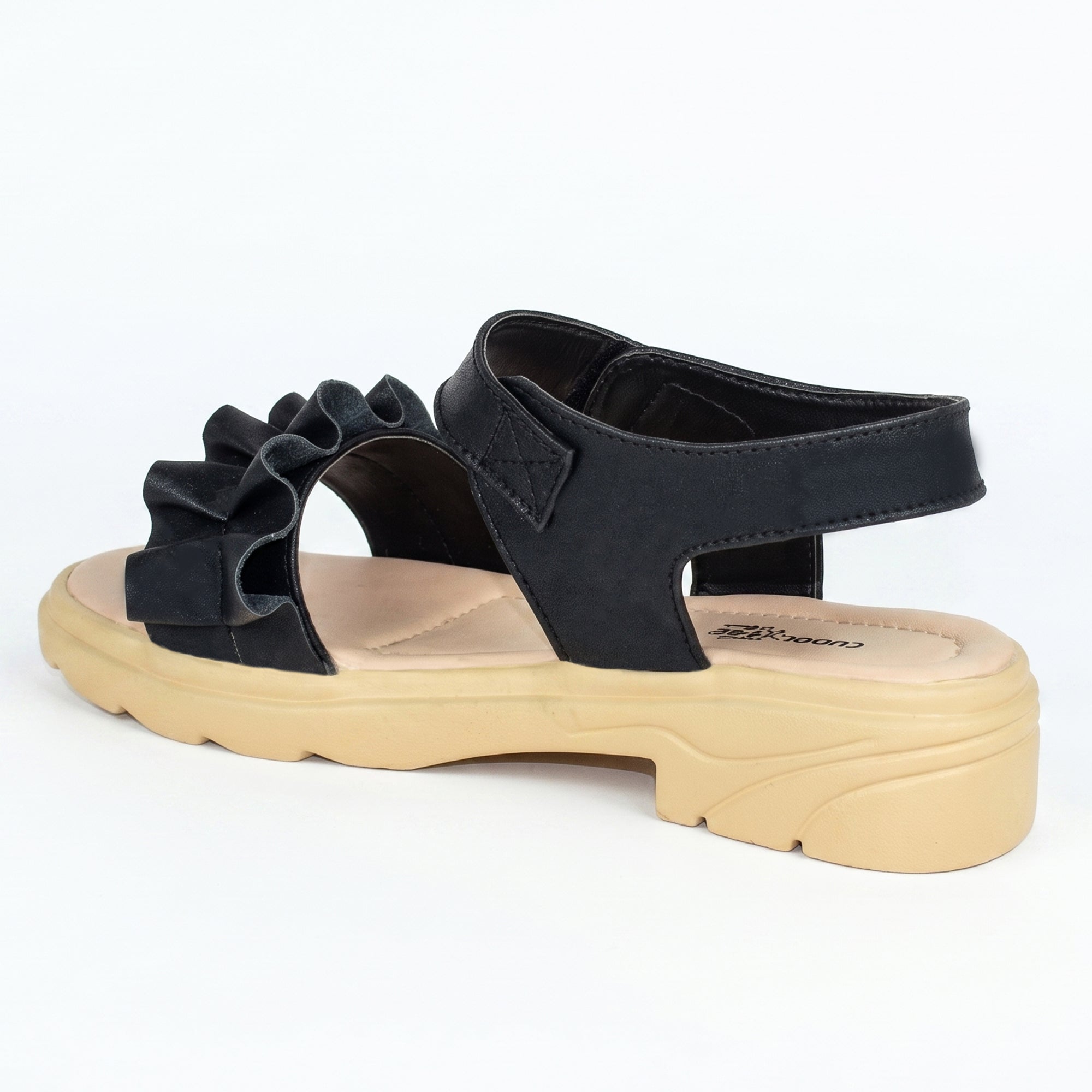 AJANTA Girls Adjustable Strap Sandals | Soft Cushion | Durable Sole