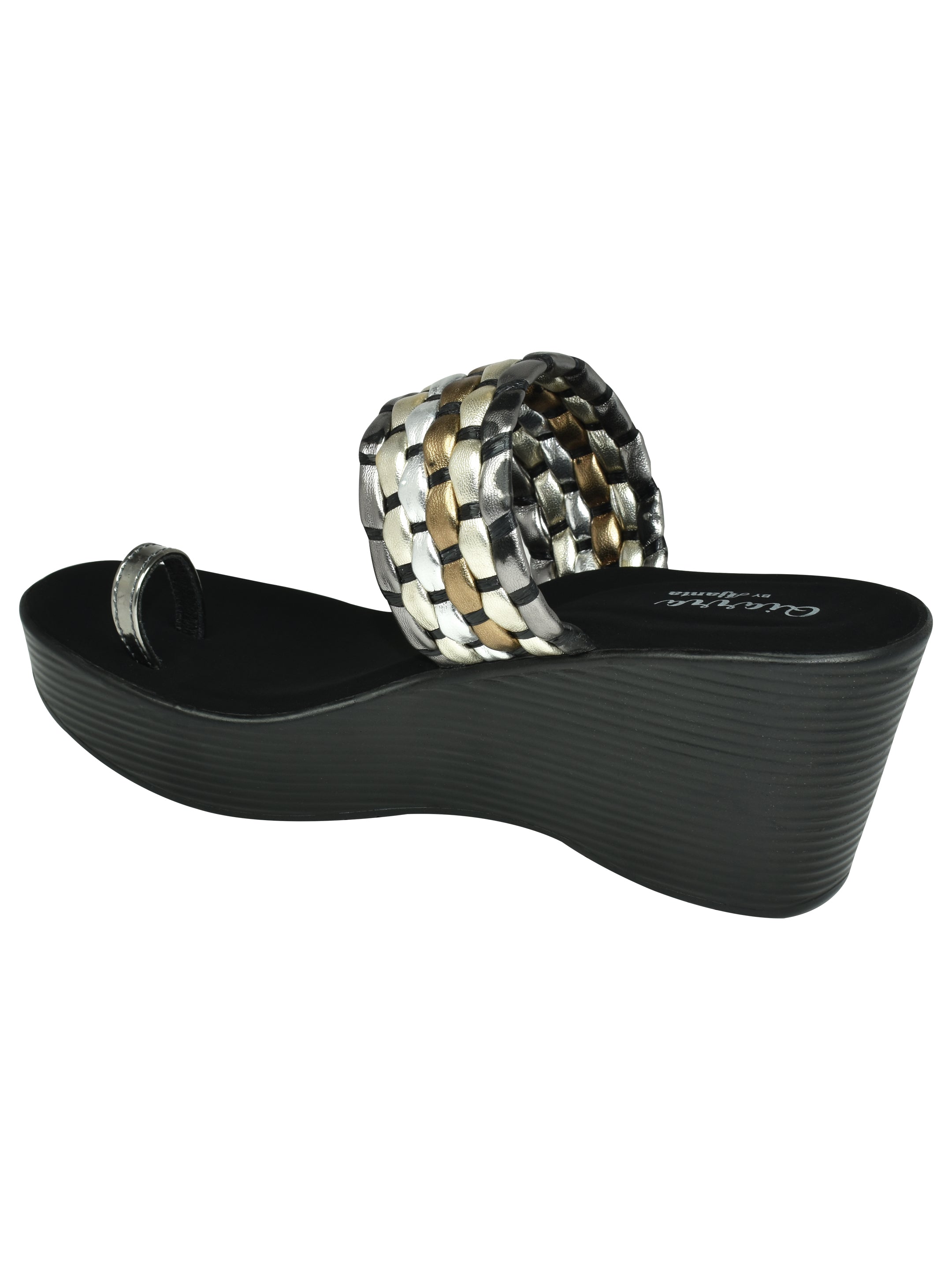 Ajanta Heel for Women / Wedge Sandals for Women / Slip-On Heels / Anti-Skid Sandals CL0908