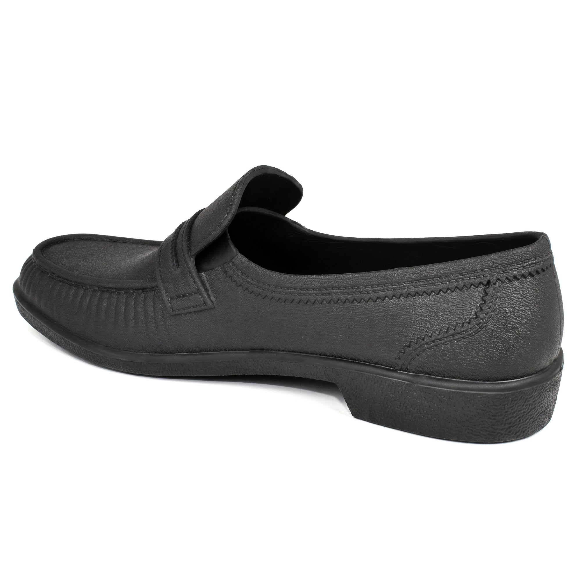 AJANTA Waterproof PVC Loafers Shoes for Men | Lightweight Slip-On Rain Shoes | Casual Monsoon Footwear |  Moccasin Shoes Office, Travel, Driving & Daily Wear Rr