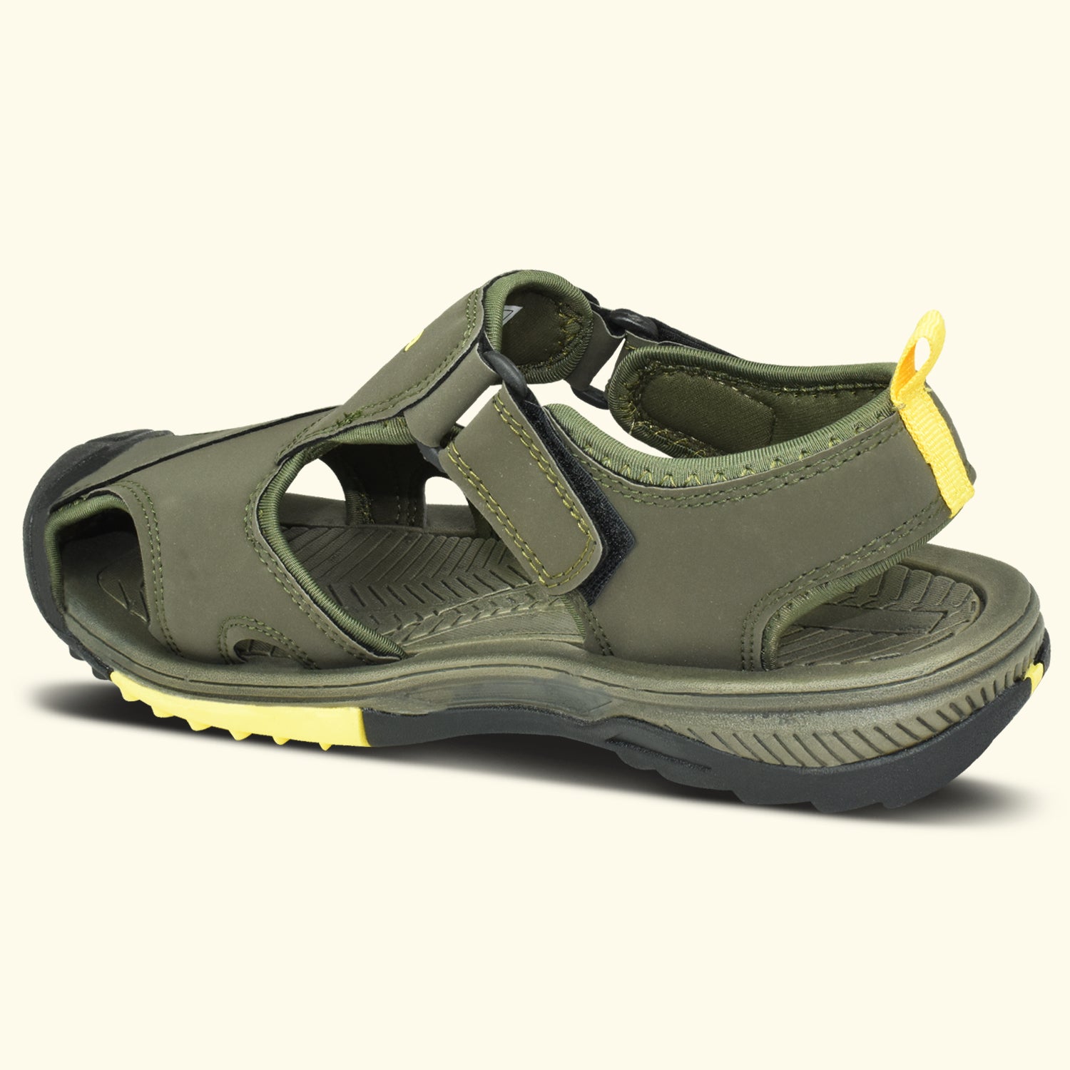AJANTA Men Sports Sandals Adjustable Straps, Cushioned Sole, Sporty Design,Durable & Comfortable EG2019