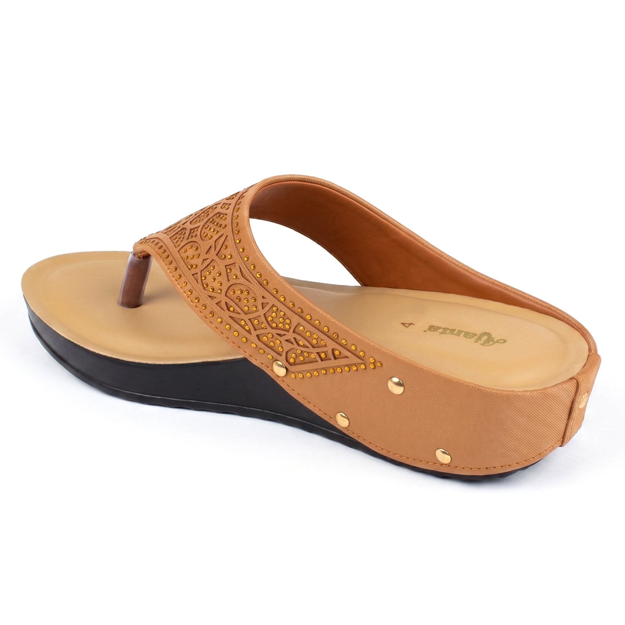 Women’s Stylish Comfort Sandals | Casual Daily Wear Slip-On Flats for Women & Girls | Lightweight Fashion Footwear Beige