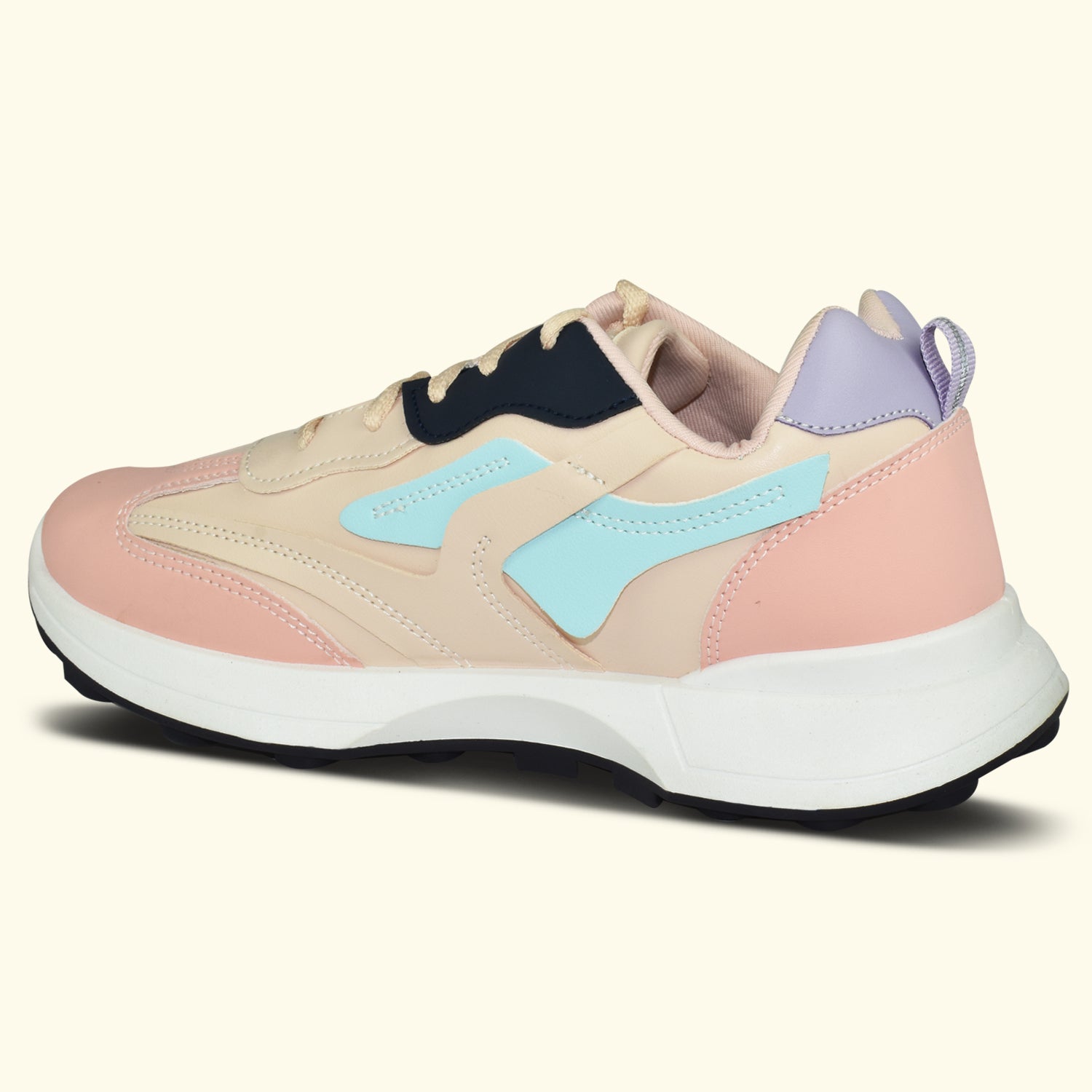 AJANTA Women Lightning Chunky Sneakers | Stylish,Lightweight,Comfortable,Trendy Streetwear Sneakers EL5039