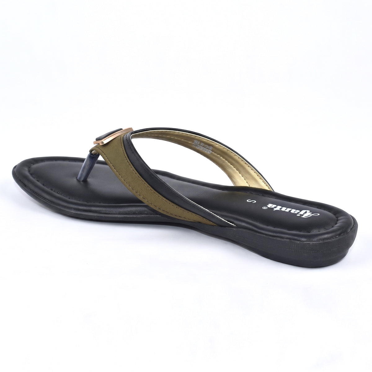 AJANTA Slip on Flat Sandals for Men | Casual Walking Office Outdoor Sandals | Lightweight Comfortable Footwear | Anti-Skid Travel Open Toe Summer Sandals, Slippers & Chappal for Women
