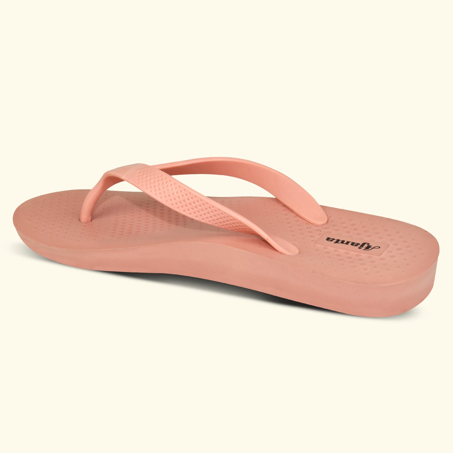 Ajanta Women’s Casual PVC Slip-On Slippers – Lightweight EVA Sole for Everyday Comfort-EL1046