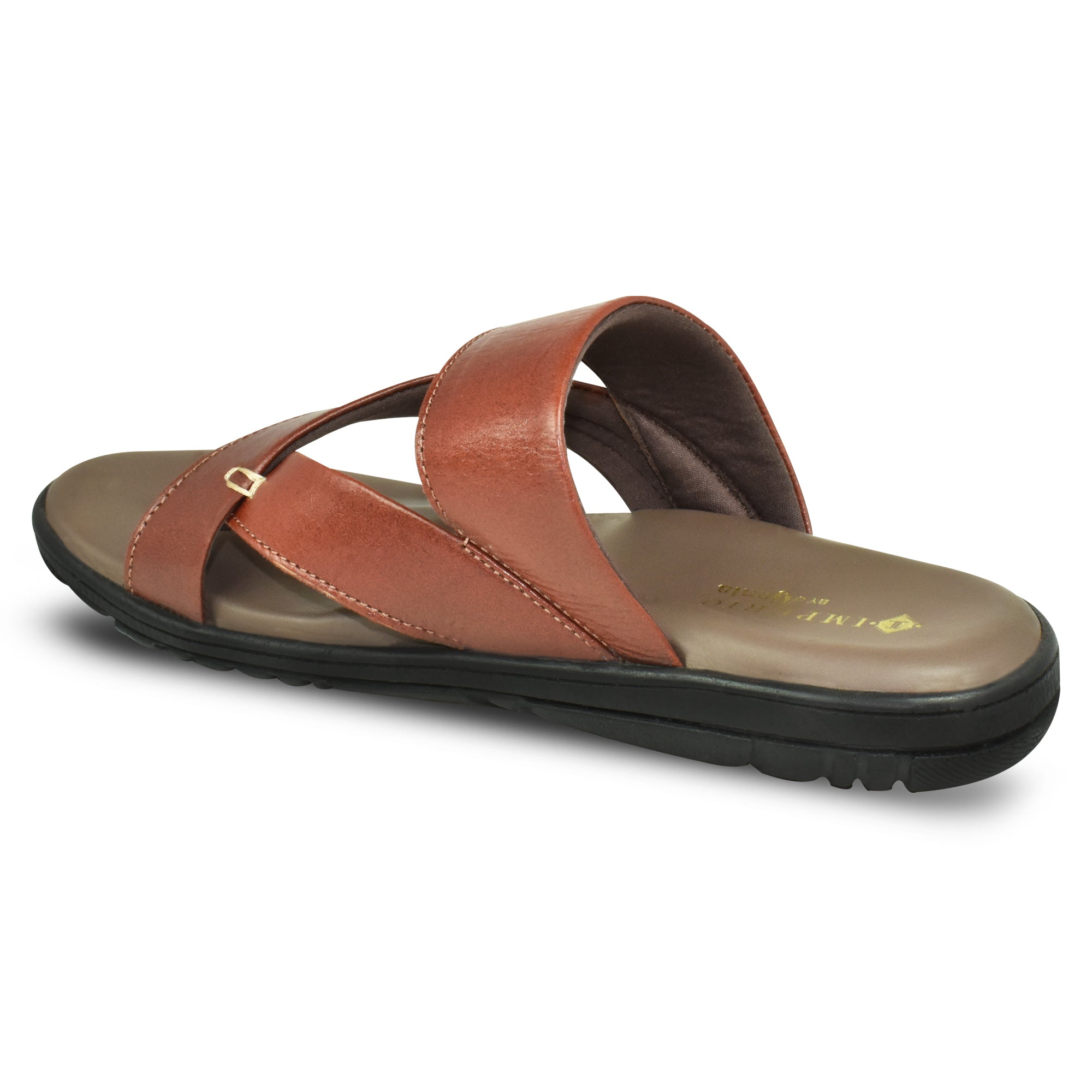 Imperio by Ajanta Men’s Slip-On Sandals Soft Cushioned Regular Wear Footwear