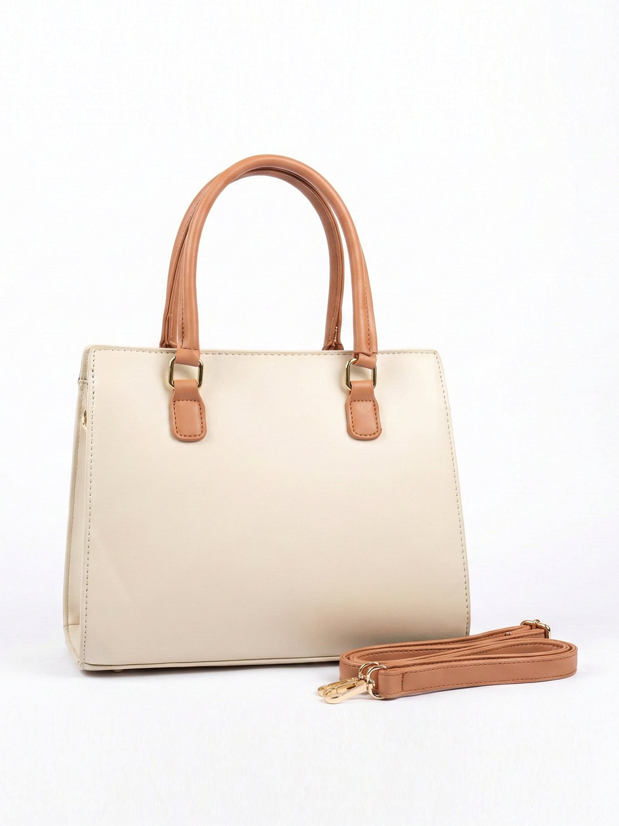 Ajanta Women’s Stylish Satchel Handbag with Detachable Strap