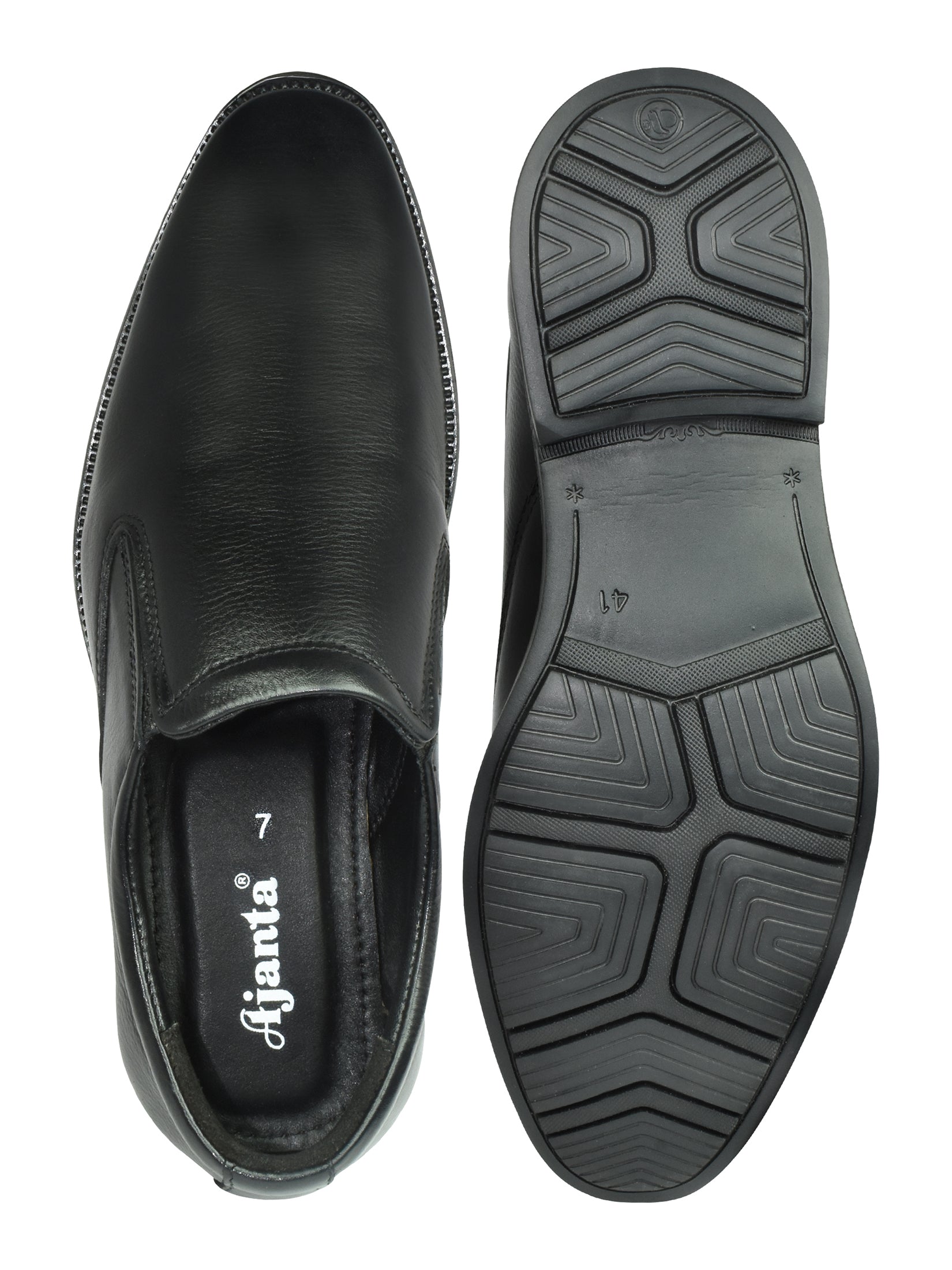 Ajanta Men's Genuine Leather Stylish & Comfort ,Perfect for Formal Wear, Business Casual,Parties Shoe EG4010