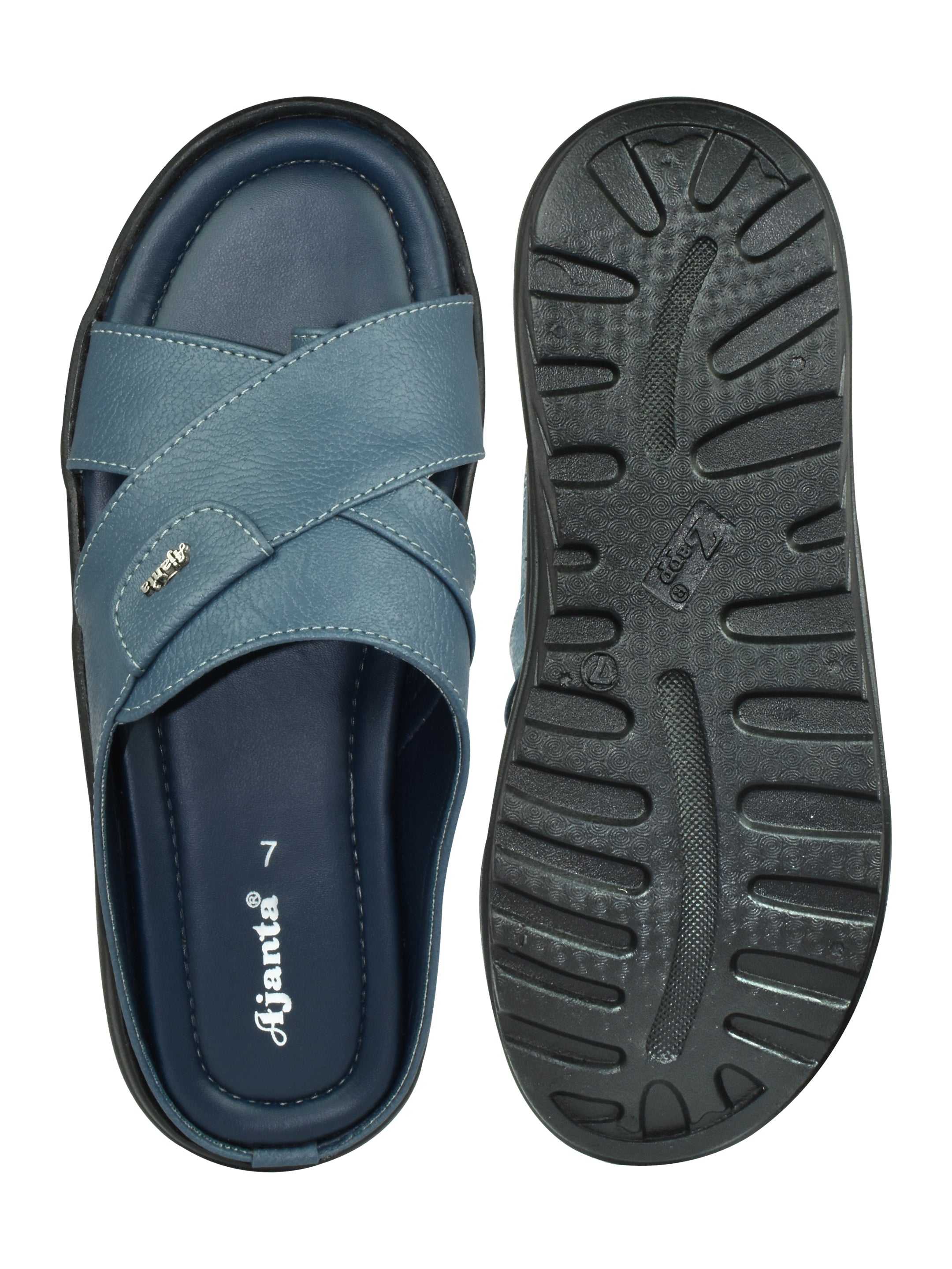 Ajanta Sandals for Men Comfortable Sole & Durable Sandal /Men’s Casual Slip-On Sandals / Outdoor Sandals  EG0849