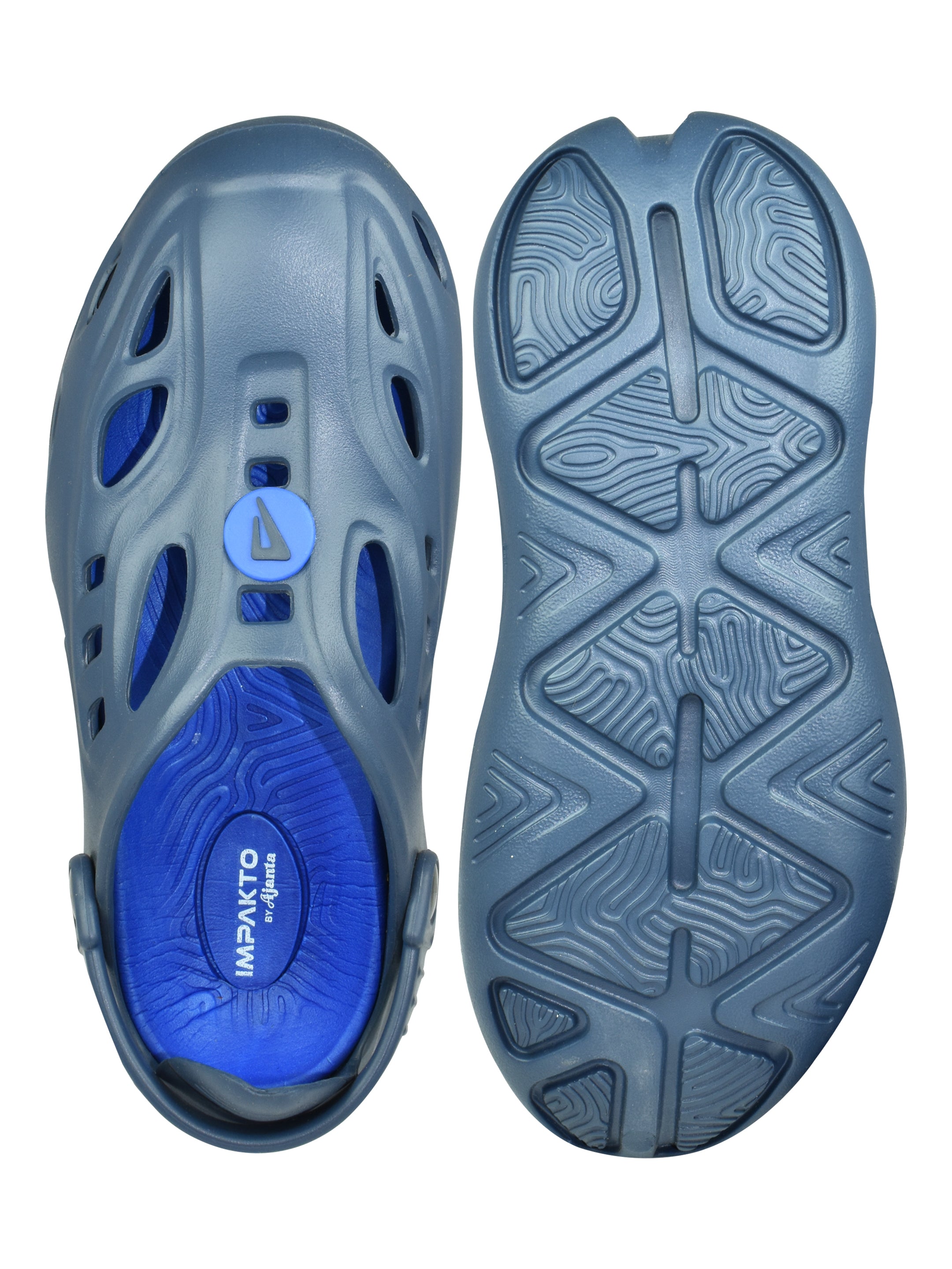 Impakto by Ajanta Men’s Blue EVA Clogs Casual Footwear