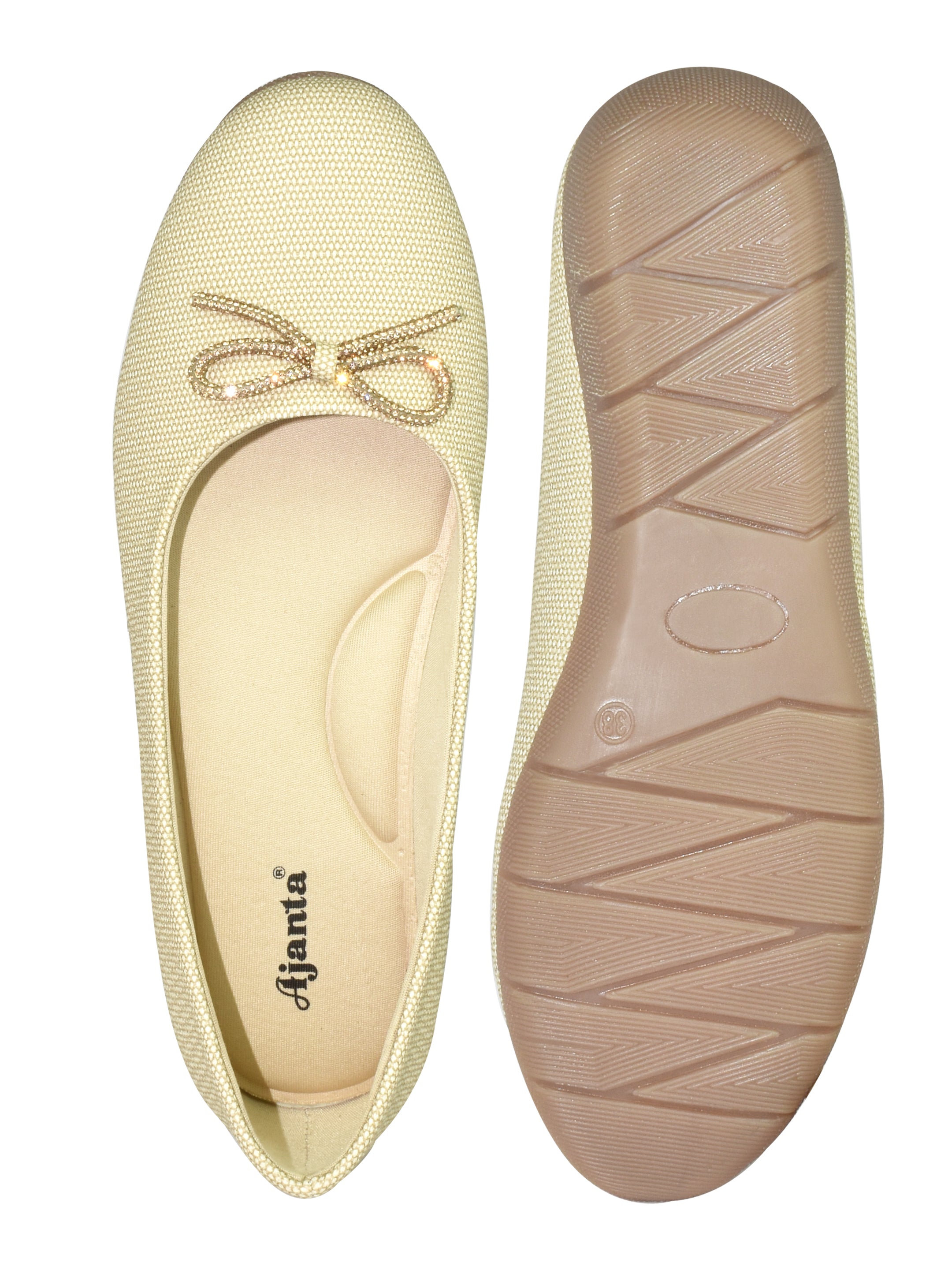 Ajanta Comfortable Stylish Solid Slip-On Bellies & Ballerina for Womens EL5023