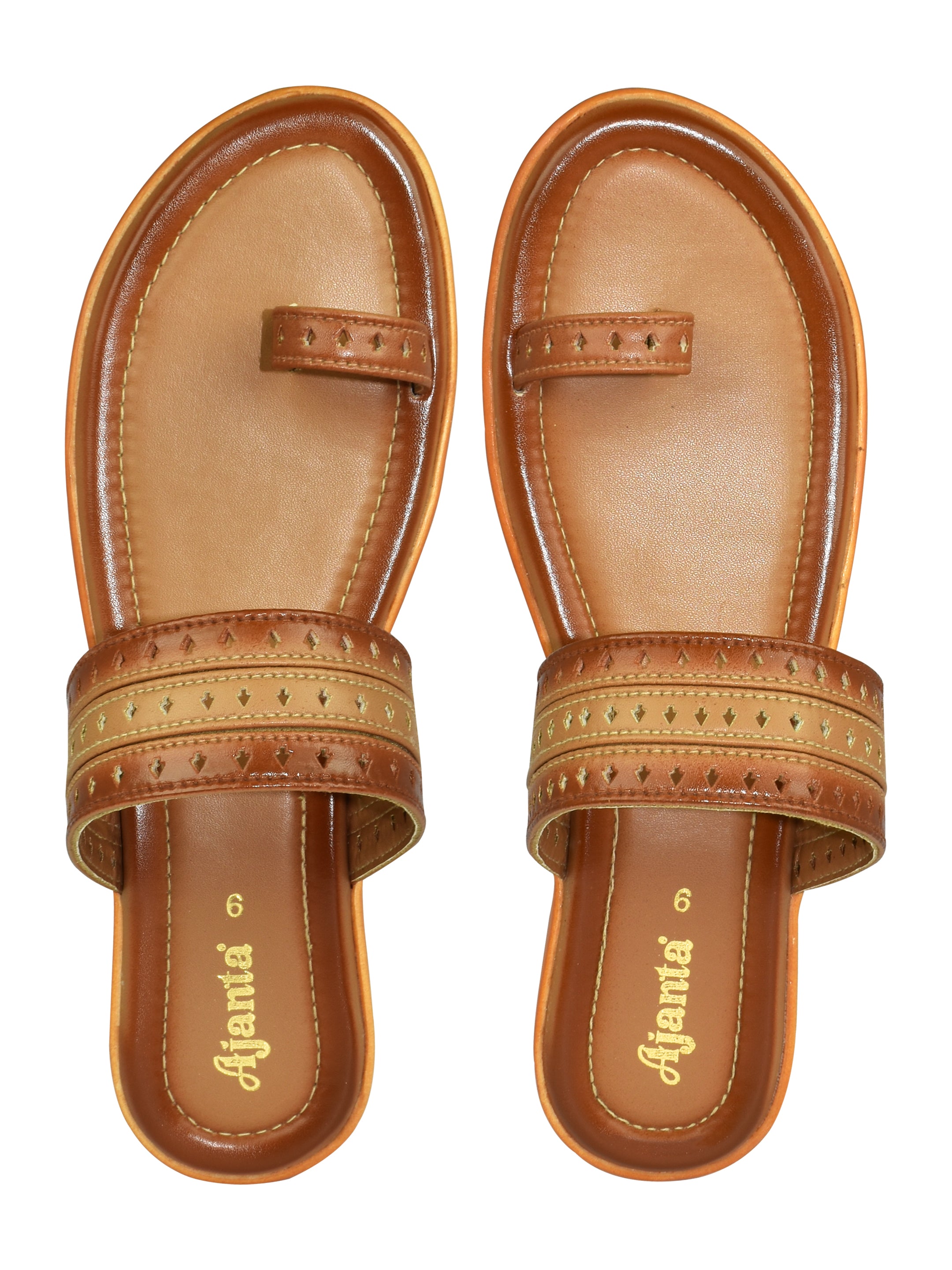 Ajanta Women’s Stylish Ethnic One Toe Sandals