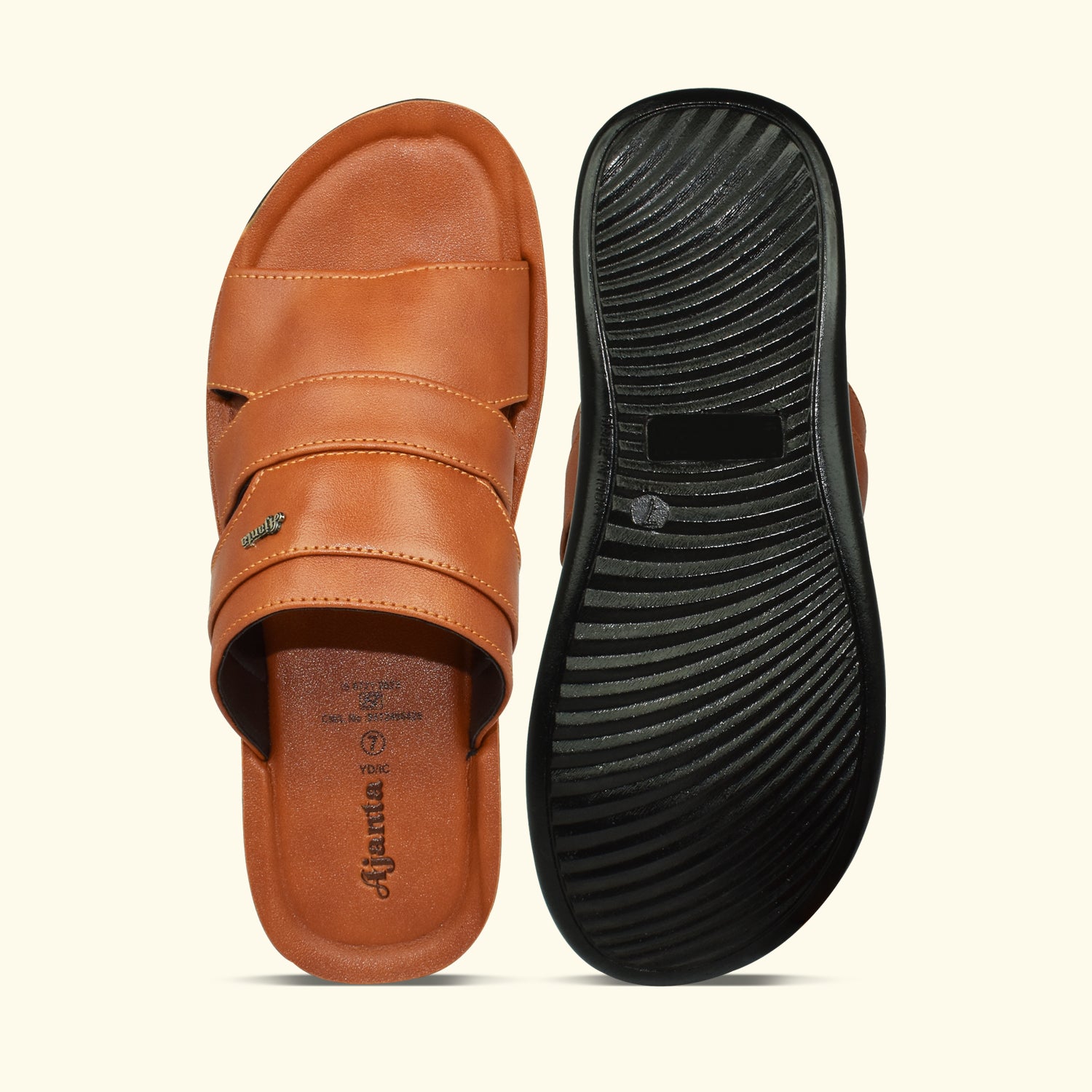 AJANTA Men Sandal| Stylish| Fancy| Men Classic Sandal | Anti Slip Outdoor Sandal EG3012