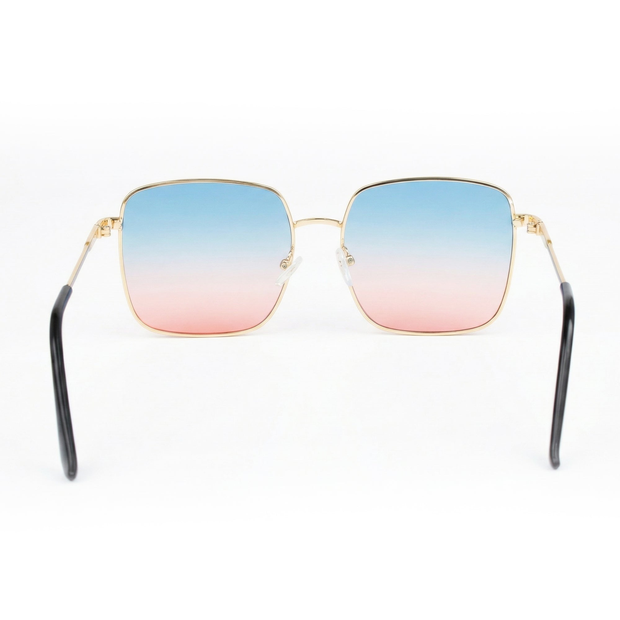 Ajanta Unisex Square Framed Sunglasses Stylish Metal Frame Eyewear