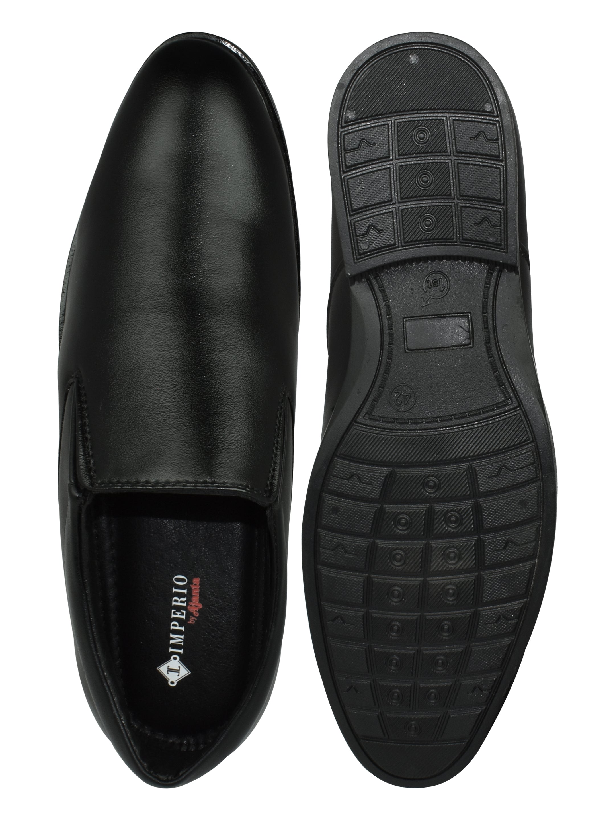 Ajanta Men’s Formal Slip-On Shoes | All-Day Comfort | Easy Maintenance & Office-Ready Style