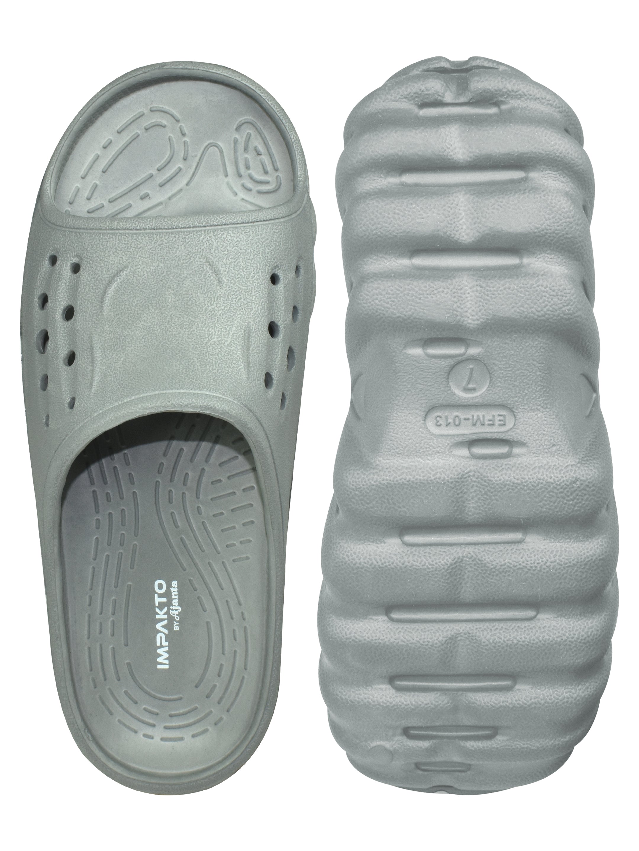 Impakto by Ajanta Men’s EVA Molded Sliders for Lightweight Comfort & Everyday Wear
