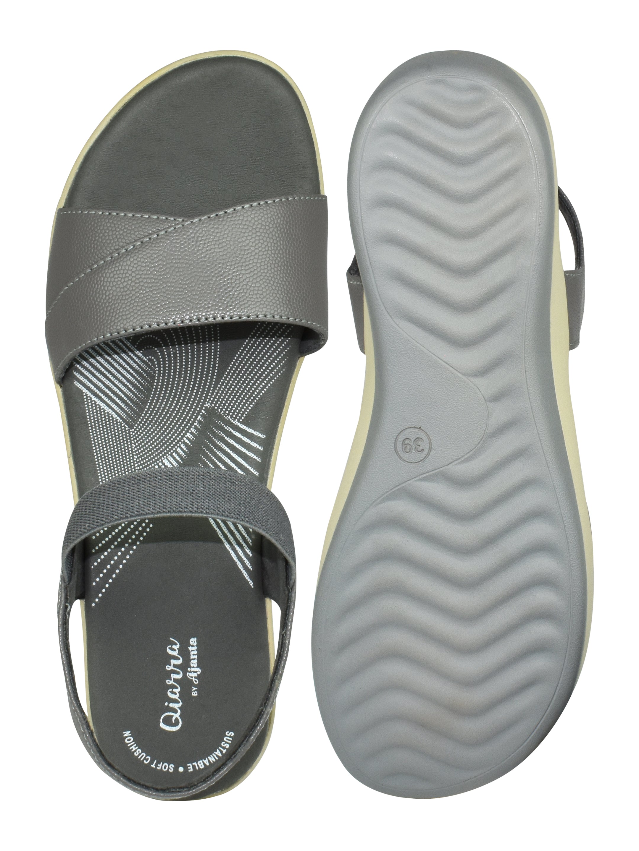 QIARRA Women Sandals | Stylish Design and Cushioned Sandal for Office, Party and Formal Occasions LB0982