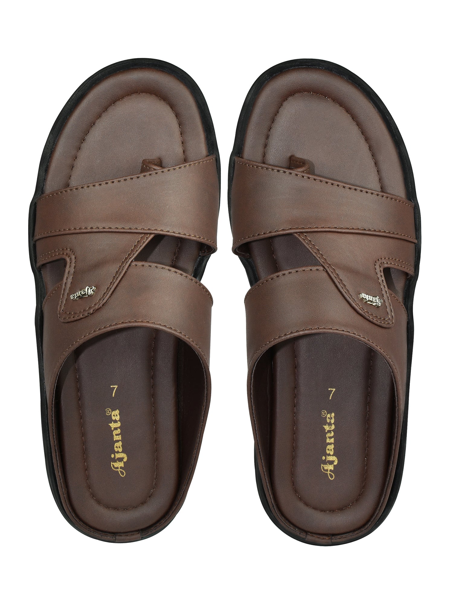Ajanta Men Sandal / Men’s Slip-On Sandals / Lightweight, Durable & Perfect for Everyday Use EG3007