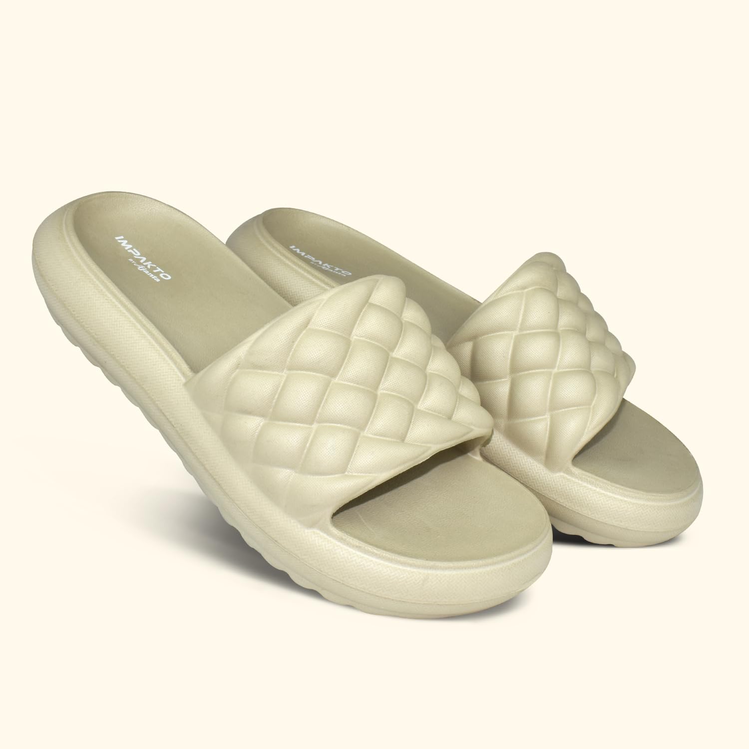 Impakto by Ajanta Women’s Sliders for Lightweight Daily Comfort & Casual Wear