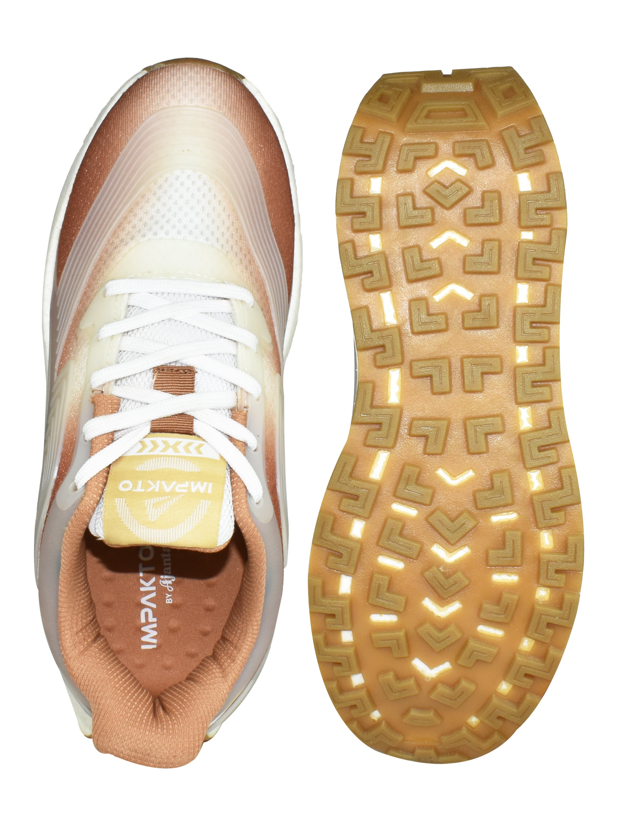 Impakto by Ajanta Men’s Sports Shoes – Flyknit Upper Lace-Up Running Shoe