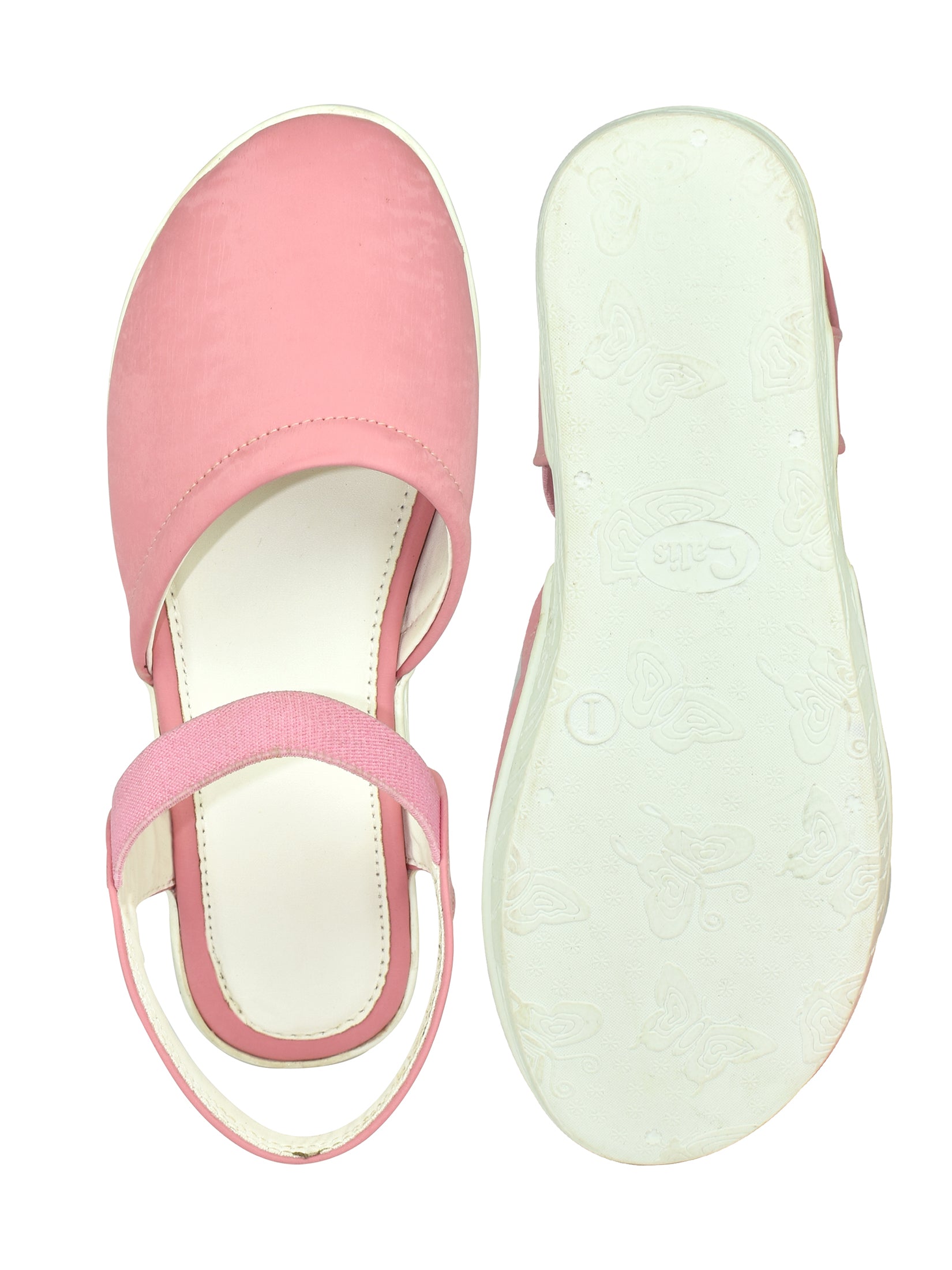 Ajanta Girls Bellies Stylish Fashion Comfortable shoes for kids Easy to Wear / Anti-Skid Bellies EK1012