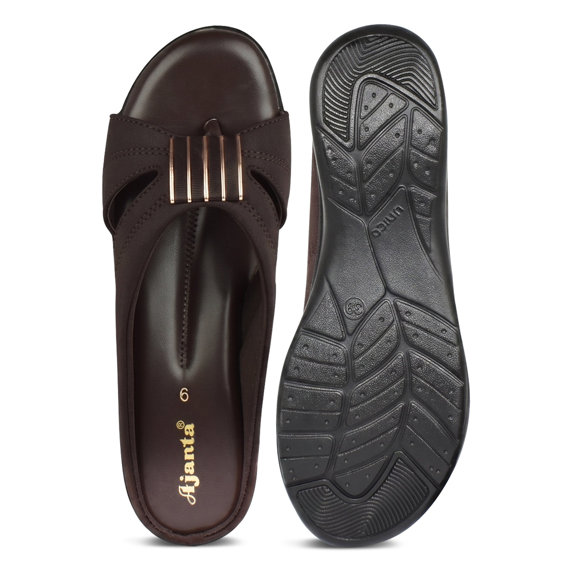 Ajanta Women's PVC Wedge Sandal