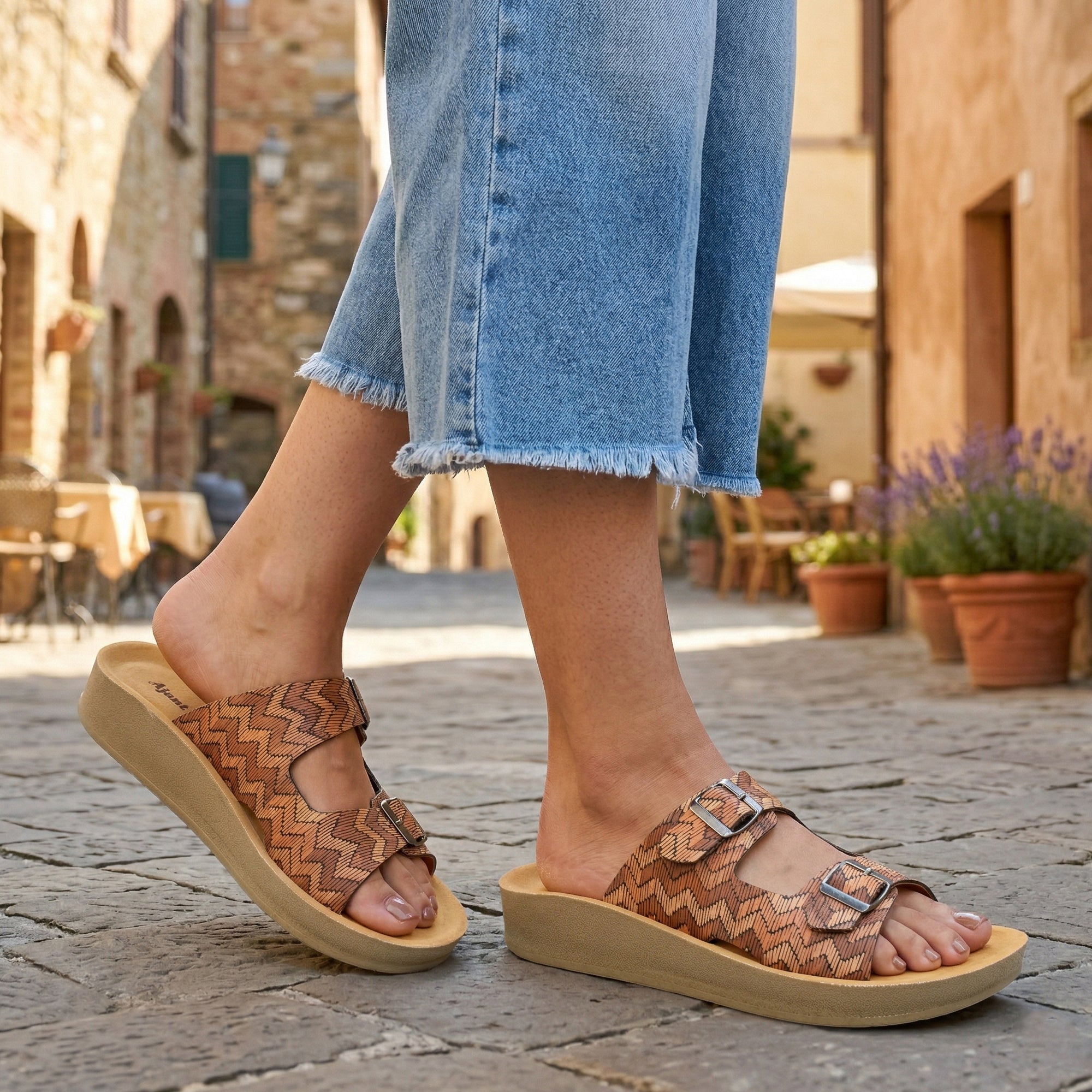 Ajanta Women’s Open-Toe Sandals