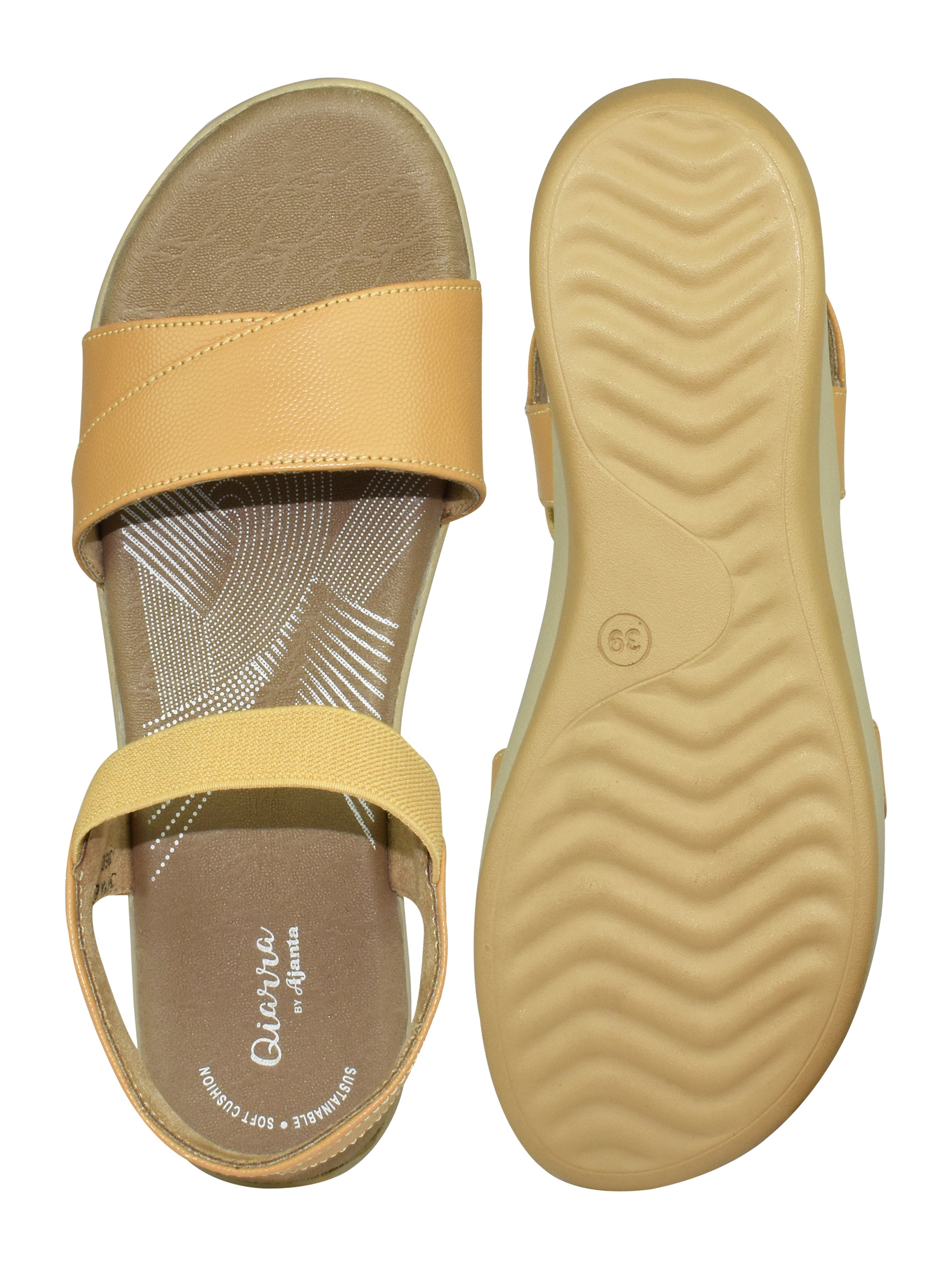 QIARRA Women Sandals | Stylish Design and Cushioned Sandal for Office, Party and Formal Occasions LB0981