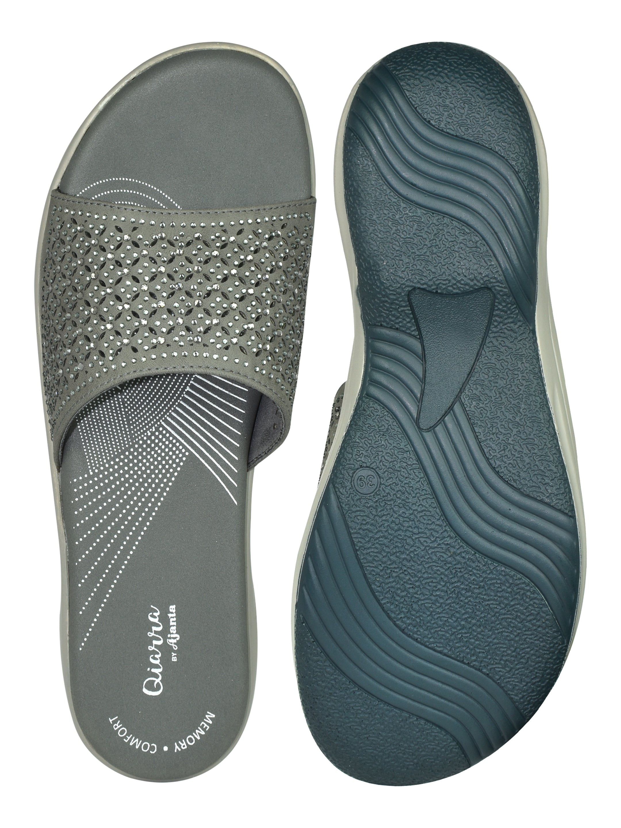 Ajanta Women's Sandal / Stylish, Anti-Skid & Perfect for Office and Outings / Comfortable & Secure for Everyday Wear ML0872