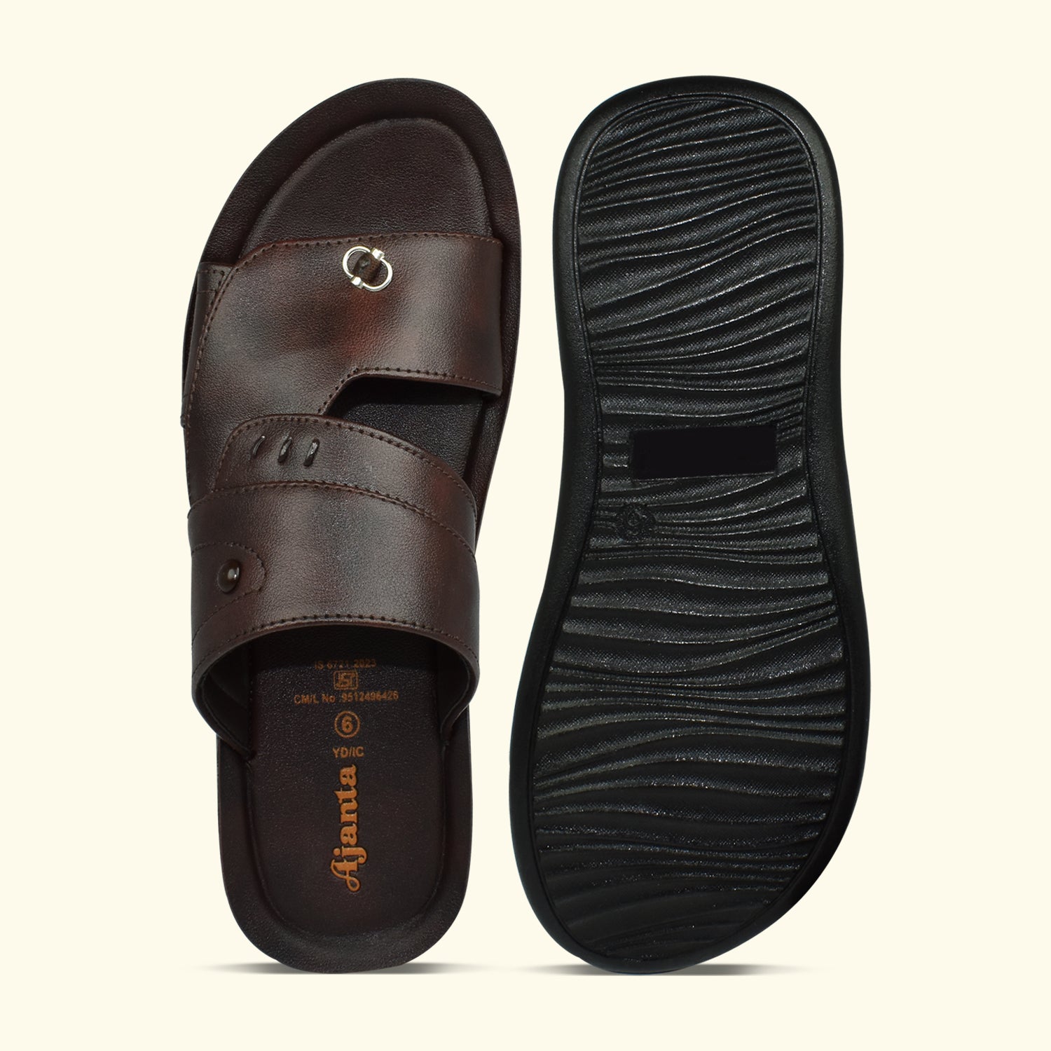 AJANTA Men Sandal| Stylish| Fancy| Comfortable Sandal For Men's And Boy's| Anti Slip Outdoor Sandal EG3008