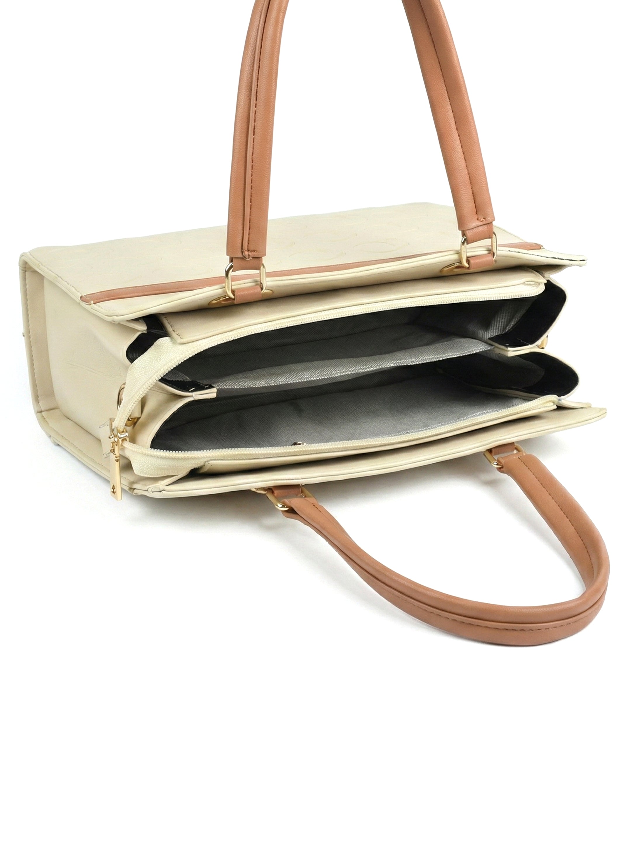 Ajanta Women’s Stylish Satchel Handbag with Detachable Strap