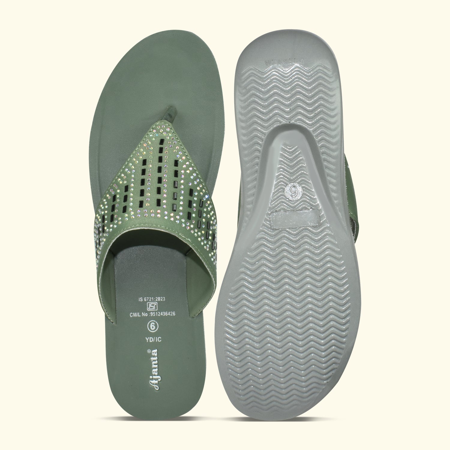 Ajanta Women Slipper | Casual Floaters | Home Use | Daliy-Wear | Anti Slip Outdoor Slipper For Women