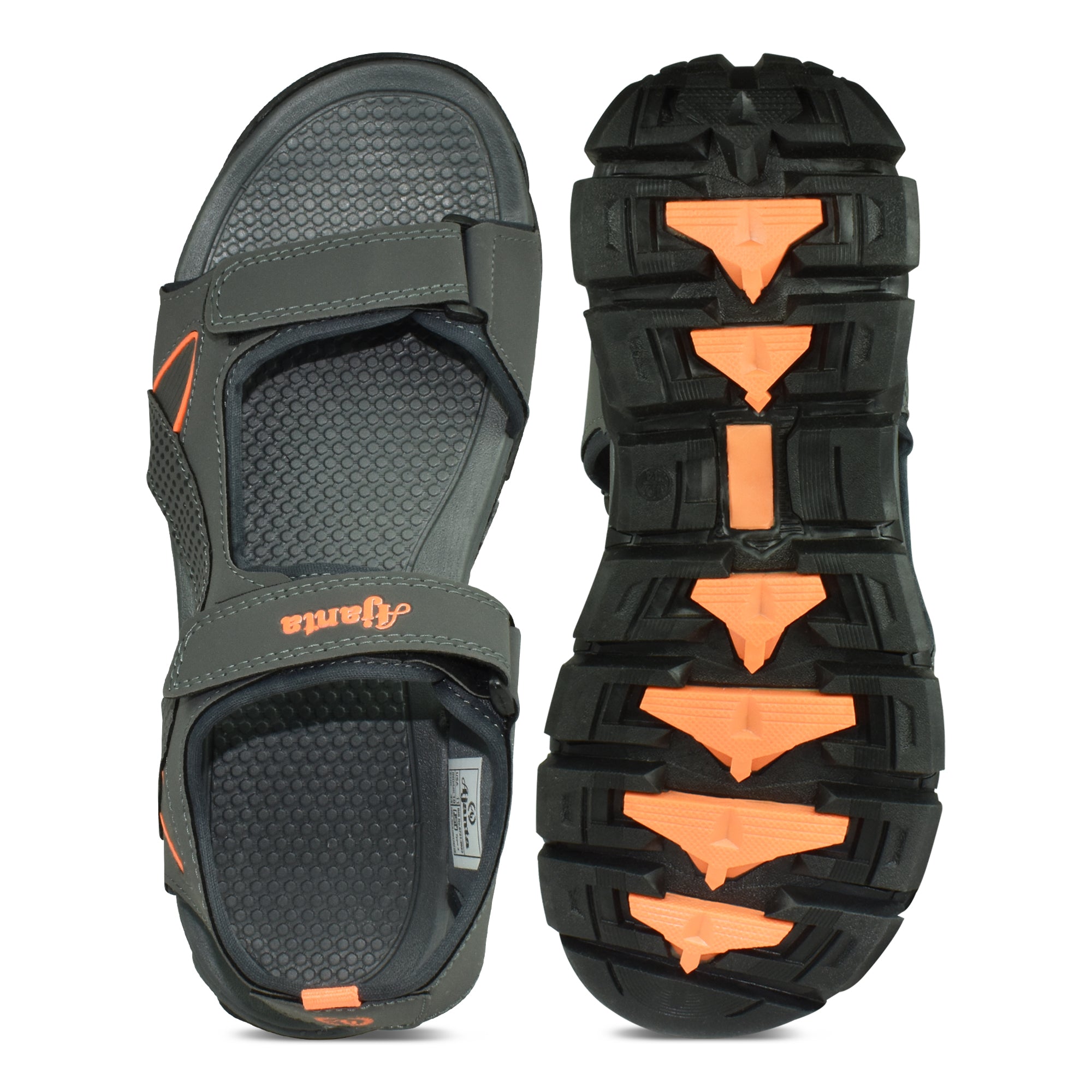 Ajanta Men’s Sports Sandals with Velcro Closure