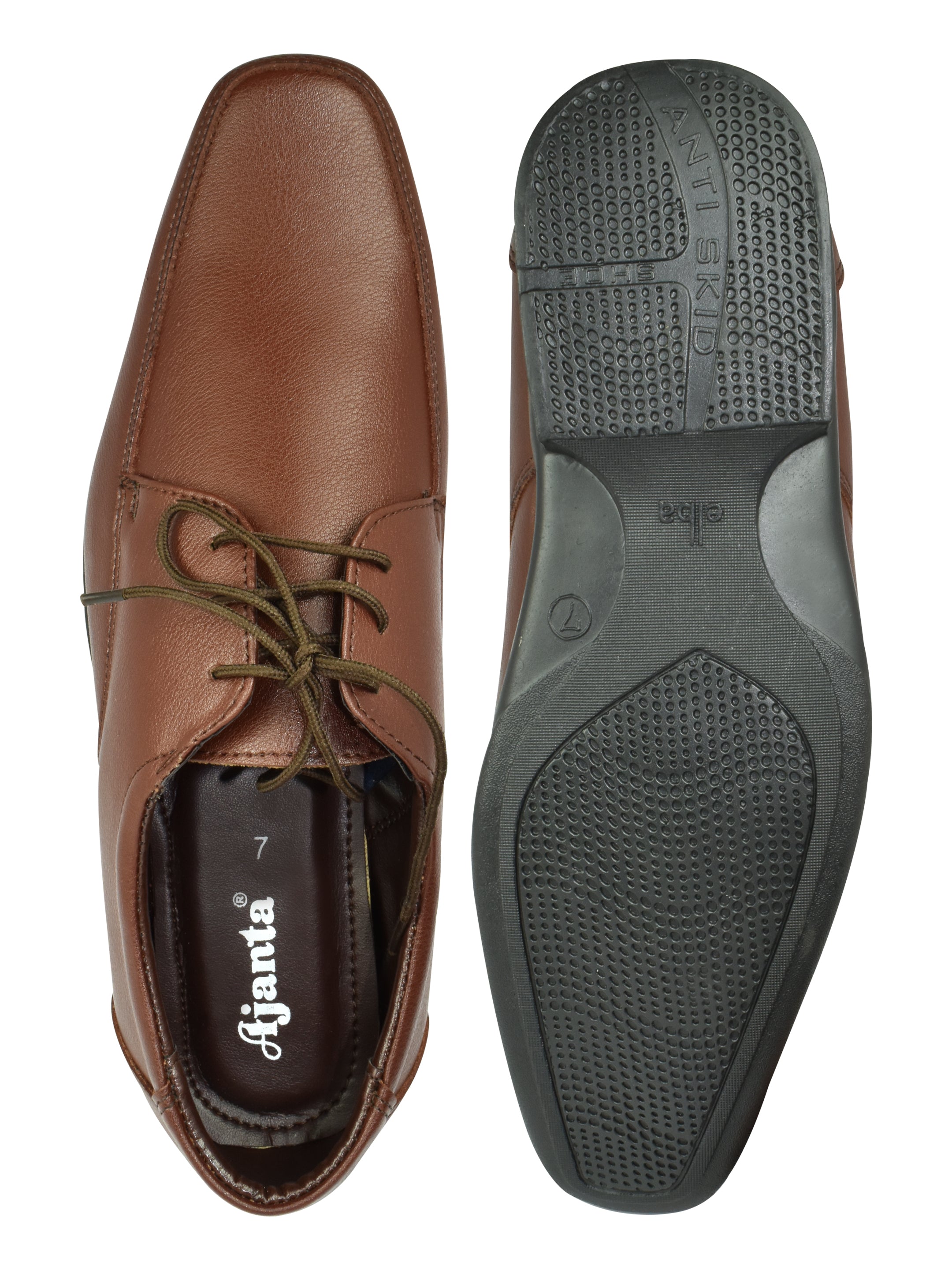 Ajanta Men's Office Men's Formal Office Dress Lace Up Comfortable Derby Shoes  Perfect for Parties EG5004